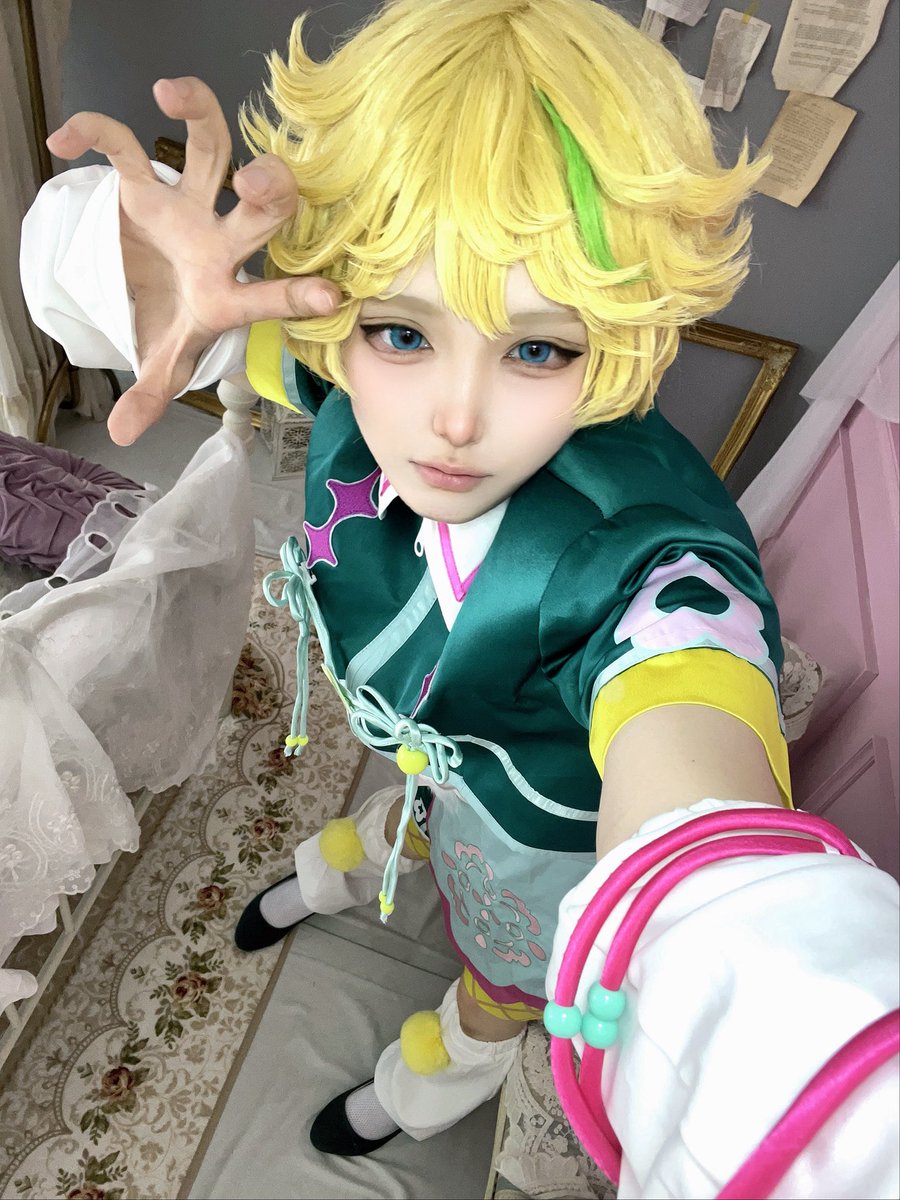 inuham_x's tweet photo. おそくほ！cos
全能全員併せで宙くんしてました！
念願だったので嬉しい➰❕🐯 https://t.co/6Im3vpkwy9
