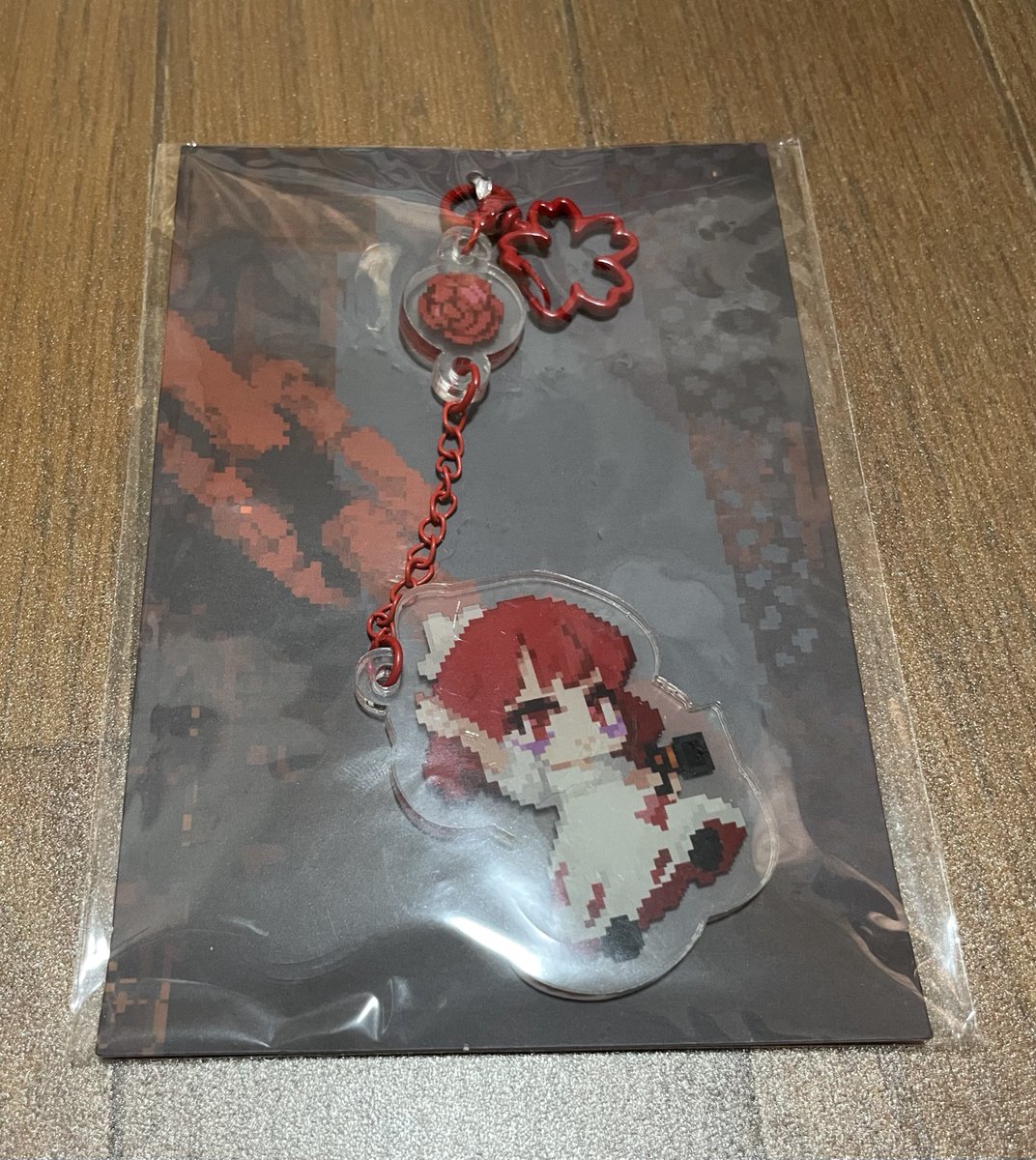HARUTAcosp's tweet photo. TGS2026ノベルティまとめ続き
⑤⑥バイオ×マルイのカレンダーとシューティングレンジ体験の記念用紙
想像以上に楽しかった！！！！！
⑦Iron Brambleのアクリルチェーン
めちゃくちゃ可愛いんだけどゲームはマレニア倒すより難しい
⑧ノベルティじゃないけどほの暮しの庭のアクスタとキーホルダー
チナハスで繋げられることに感謝