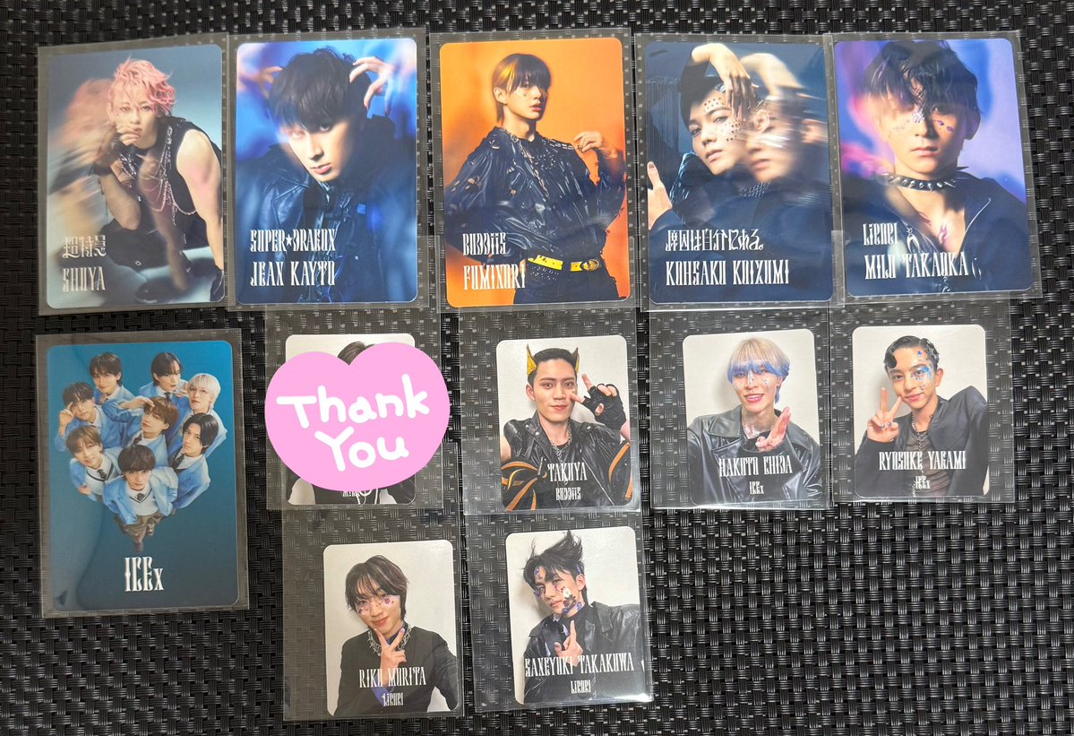 y_mkstl's tweet photo. @1【交換】EBiDAN エビダン Yes! 東京 Y東 トレカ 封入 通常盤 グループ盤 15周年盤 

譲：シューヤ┆ジャン海渡┆FUMINORI┆小泉┆高岡┆┆TAKUYA┆千田┆八神┆高桑┆森田(通常盤)

求：同種 吉田＞佐野
通常盤大→M!LK

郵送、都内・埼玉手渡し

お気軽にお声掛けください https://t.co/52TOtfTYXI