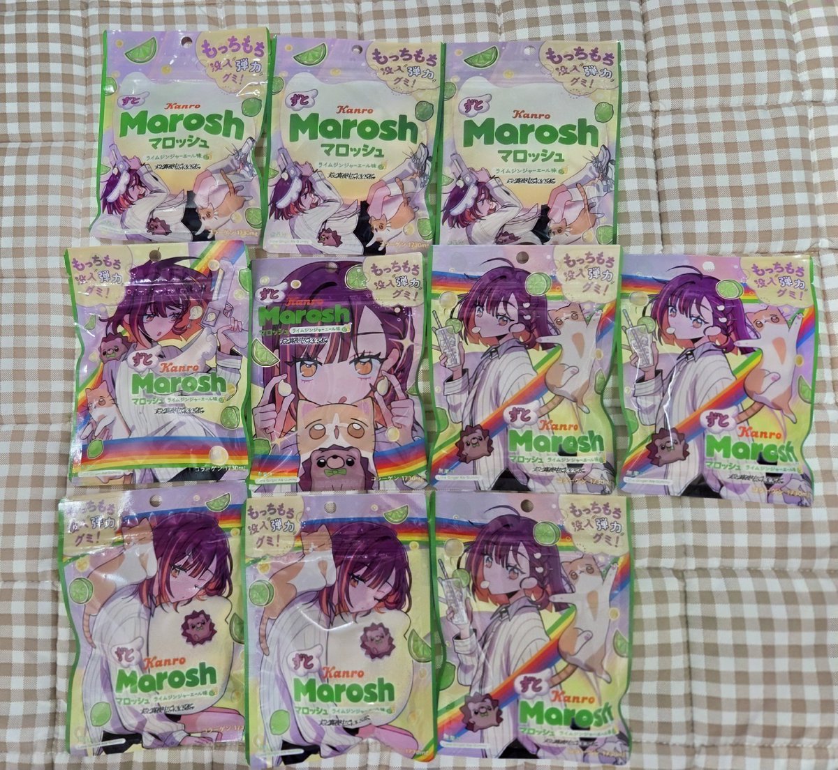 koreanryu08's tweet photo. ステェカ今日から貰えるんだと思って１０個マロッシュ買ったんですが、24日からでしたwww😭😭
久しぶりに、東京行ってチェンソーマングッズも買っちゃいました😇
#zutomayo #marosh #chainsawman #チェンソーマン #ずっと真夜中でいいのに https://t.co/yXeE2YfleH