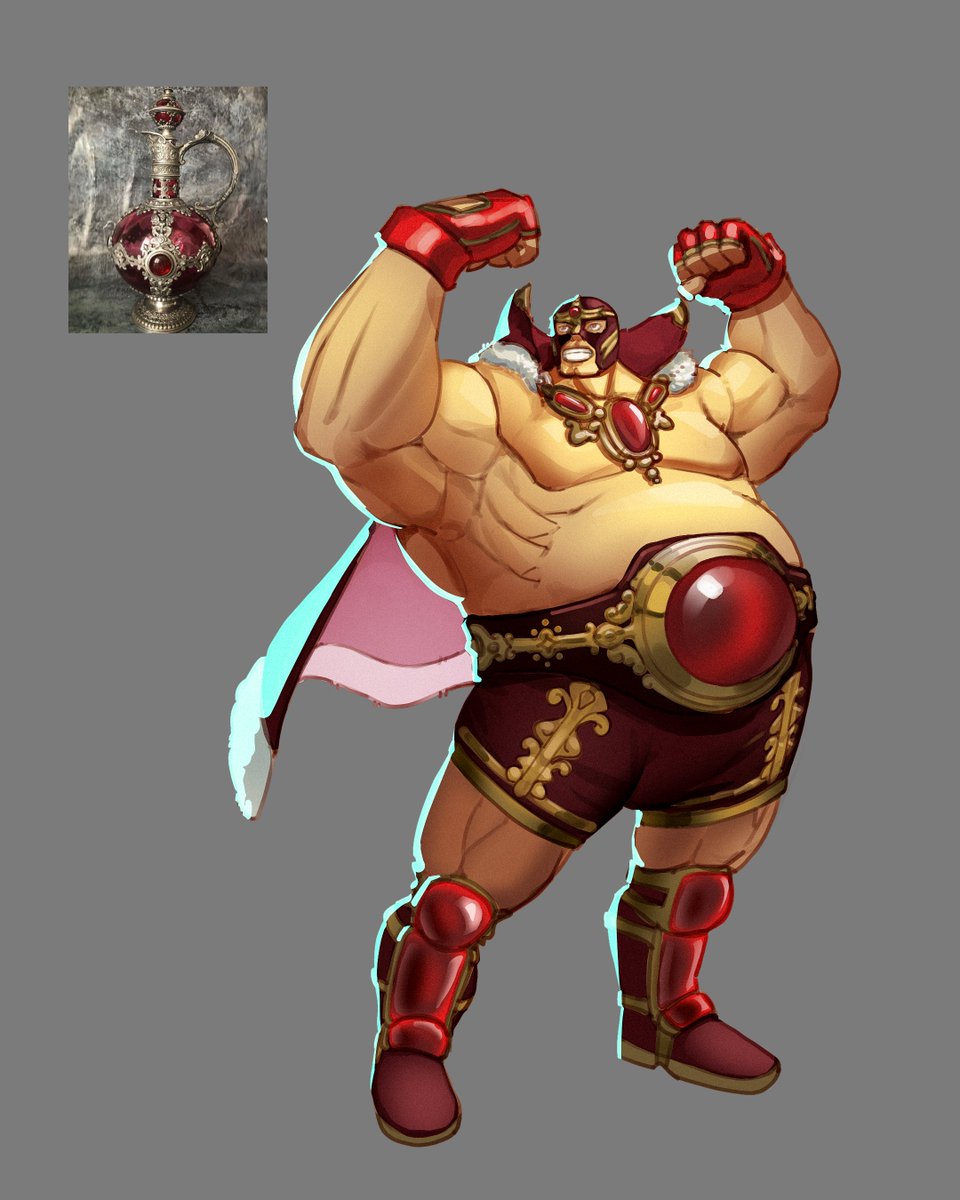 patricksimatup1's tweet photo. Conceptcore daily: Ruby Glass Flask #conceptart #characterdesign https://t.co/ZIZ67wsnjp