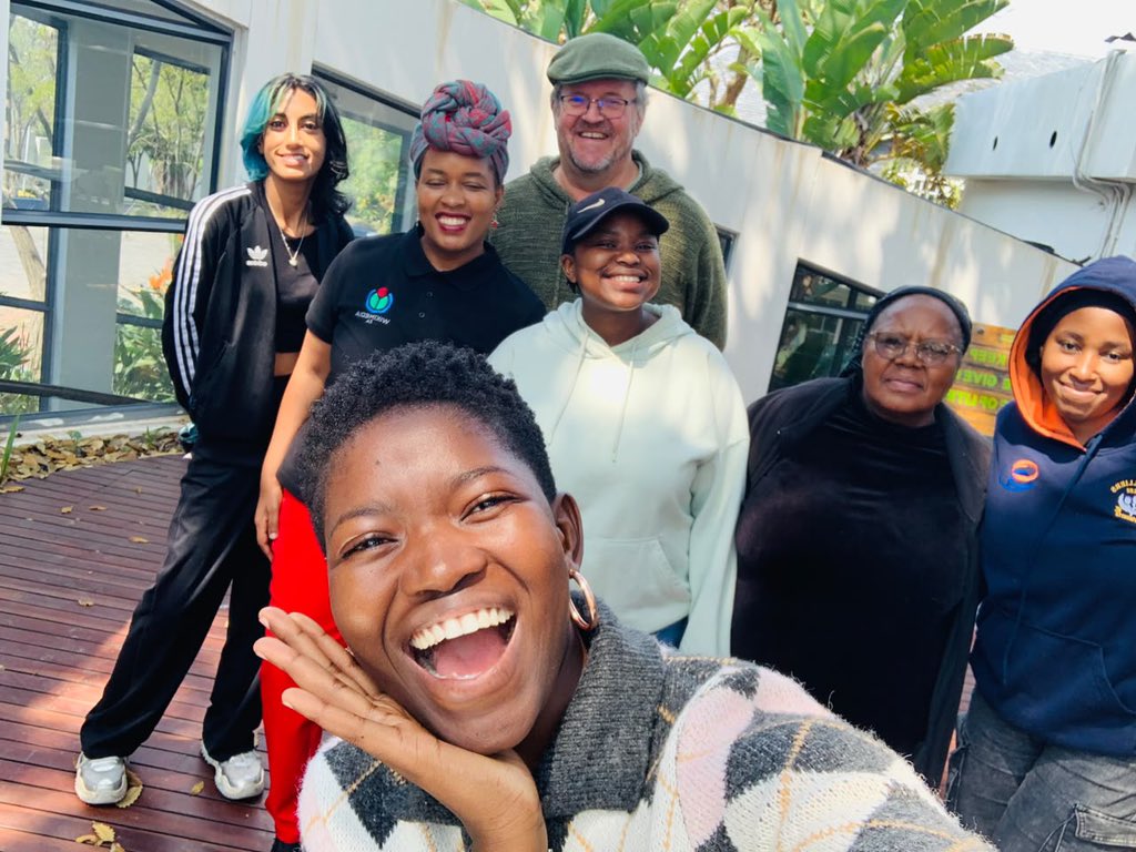 Wikimedia_ZA's tweet photo. Stronger together! 🤝 Behind every great Wikipedia edit is a passionate community. Check out the moments from our latest WMZA Chapter Meet-ups both in Johannesburg and Cape Town where Wikimedians, contributors, and open knowledge advocates connected, shared ideas, and planned https://t.co/AZSSdCKpMs
