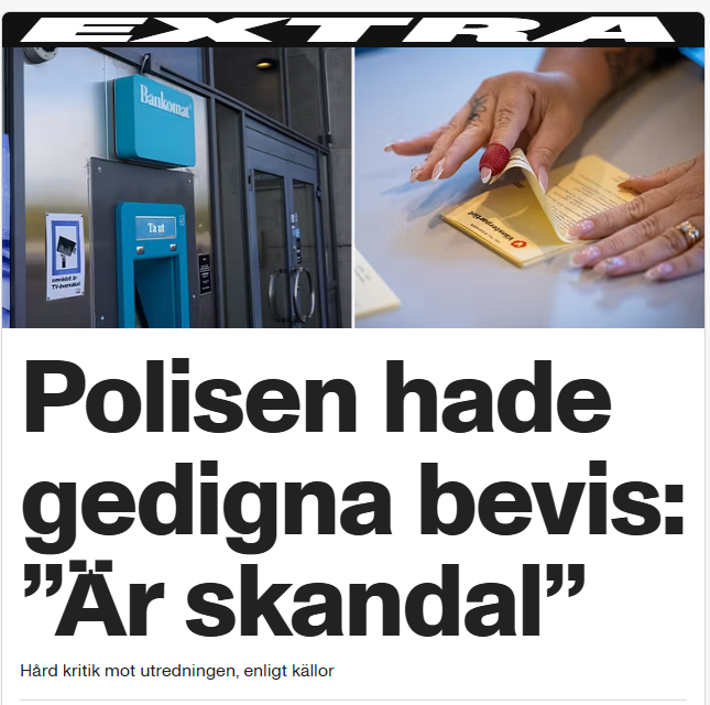 SeastedtInc's tweet photo. Skandalen blir bara värre och värre.

Vem är åklagaren som la ner ärendet? 

Åklagaren har förhindrat undersökningen förmodligen utav ideologiska skäl eller varit rädd för att bli kallad rasist. Åklagaren måste utredas. https://t.co/EtdiN4ijuT