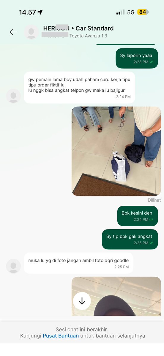 txtharihariWNI's tweet photo. Seumur-umur jadi pelanggan Grab, gue baru kali ini dimaki-maki, dikira bocil yang bikin orderan fiktif. 😭

Tolong deh, grabid, dikasih teguran driver yang model beginian.

Kok begini ya, guys, sikap drivernya? 😭 https://t.co/tS4FEOGm0k