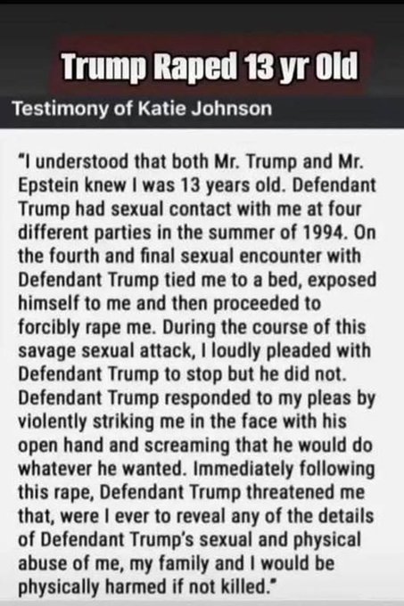 TheGr8Illusion's tweet photo. It's crazy that the U.S.A. currently has a president (Donald tRump) who is a Convicted Felon & Fraudster & an adjudicated sexual abuser & alleged rapist & pedophile & was already deemed the worst president in the history of the U.S.A. from his first term but is loved by so many.

President Barack Obama Joe Biden Hillary Clinton Democrats GOP Republicans Donald tRump Congress Senate House DOJ Department of Justice ICE Treason Traitors Arrest Breaking Just Announced News Conservatives Judge SCOTUS Supreme Court U.S.A. United States of America Jeffrey Epstein Files Ghislaine Maxwell Mitch McConnell Voters Midterms Elections MSNBC Rolling Stone Mandami JD Vance Fart Left Rally Protests Kennedy Center Closure Rebranding Job Approval Record Low 29% ICE Venezuelan Prosecutors Truth Social Farmers Rising Costs Belarusian Minsk Lib Dem Jared Kushner mRNA Natalie Harp Romania Greens Gavin Newsom Burnham Estonia Nick Shirley Mogg Zelenskyy Russians Vladimir Putin Iran War Strait of Hormuz Israel Saskatchewan Hakeem Jeffries Lukashenko North Korea Communism Merz UN General Assembly Nasdaq Vivek Happy Birthday Tuesday Motivations Thoughts Vibes Taco Romania Baltic Zohran TV White House Fox News Good Autumn Fall Newsmax Shingles First Day Yom Kippur Fake News Ukraine Kyren Williams Bagent Camilla Pentagon App Thatcher Macron GB News Mamdani Grok 4.7 Nolan Wells Scheer
