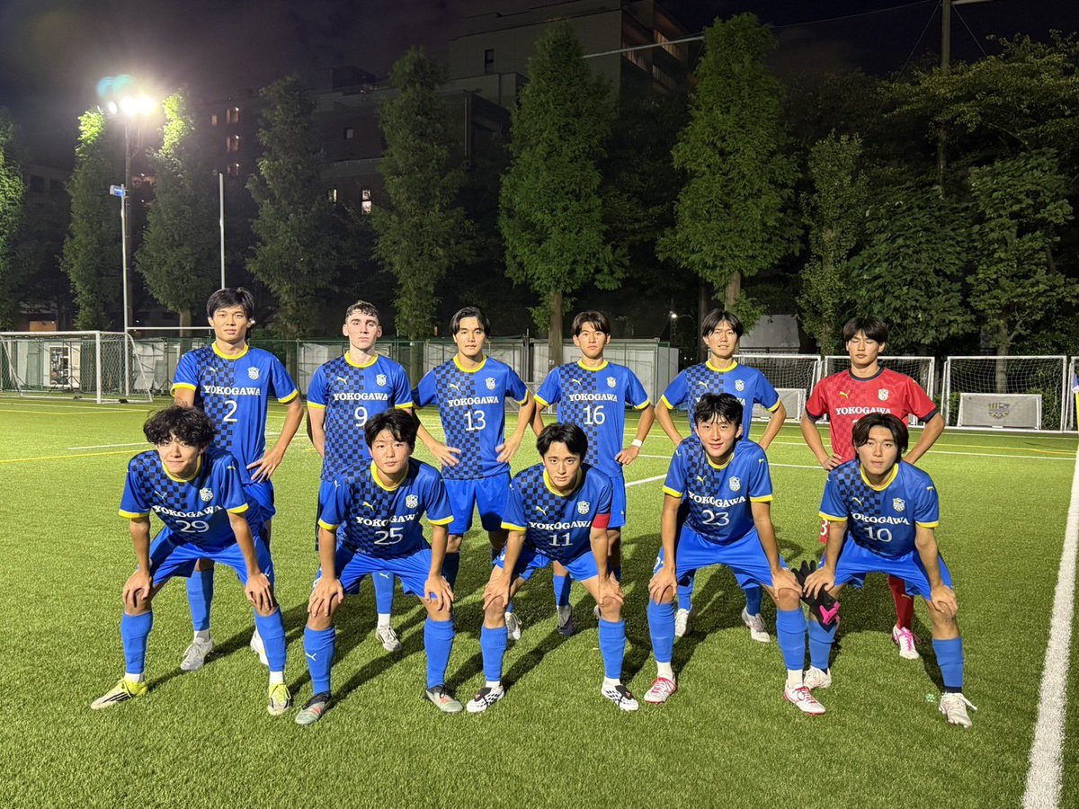 ymfc1939academy's tweet photo. 🔵U-18🟡
TownClubCup2026関東予選
KOステージ1回戦
🆚相模原みどりSCユース7○2
一時同点に追いつかれるシーンもありましたが、
着実に得点を重ね、代表決定戦へ進出致しました❗️
引き続きご声援宜しくお願い致します📣
#横河武蔵野 https://t.co/0bYdWFU8pt