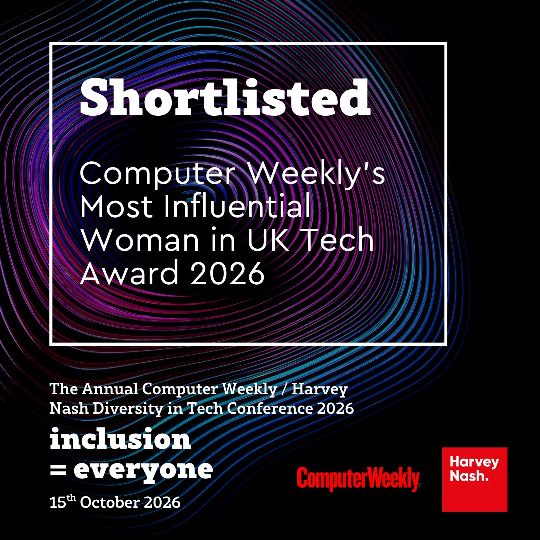 InnFin's tweet photo. We are delighted to see our CEO @JanineJoyHirt shortlisted for @ComputerWeekly's Most Influential Women in UK Technology 2026.

Public voting is now open.

https://t.co/CWgE99I8Zt

#WomenInTech #TechnologyLeadership #MostInfluentialWomenInTech #JanineHirt https://t.co/aB7ie2YWbH
