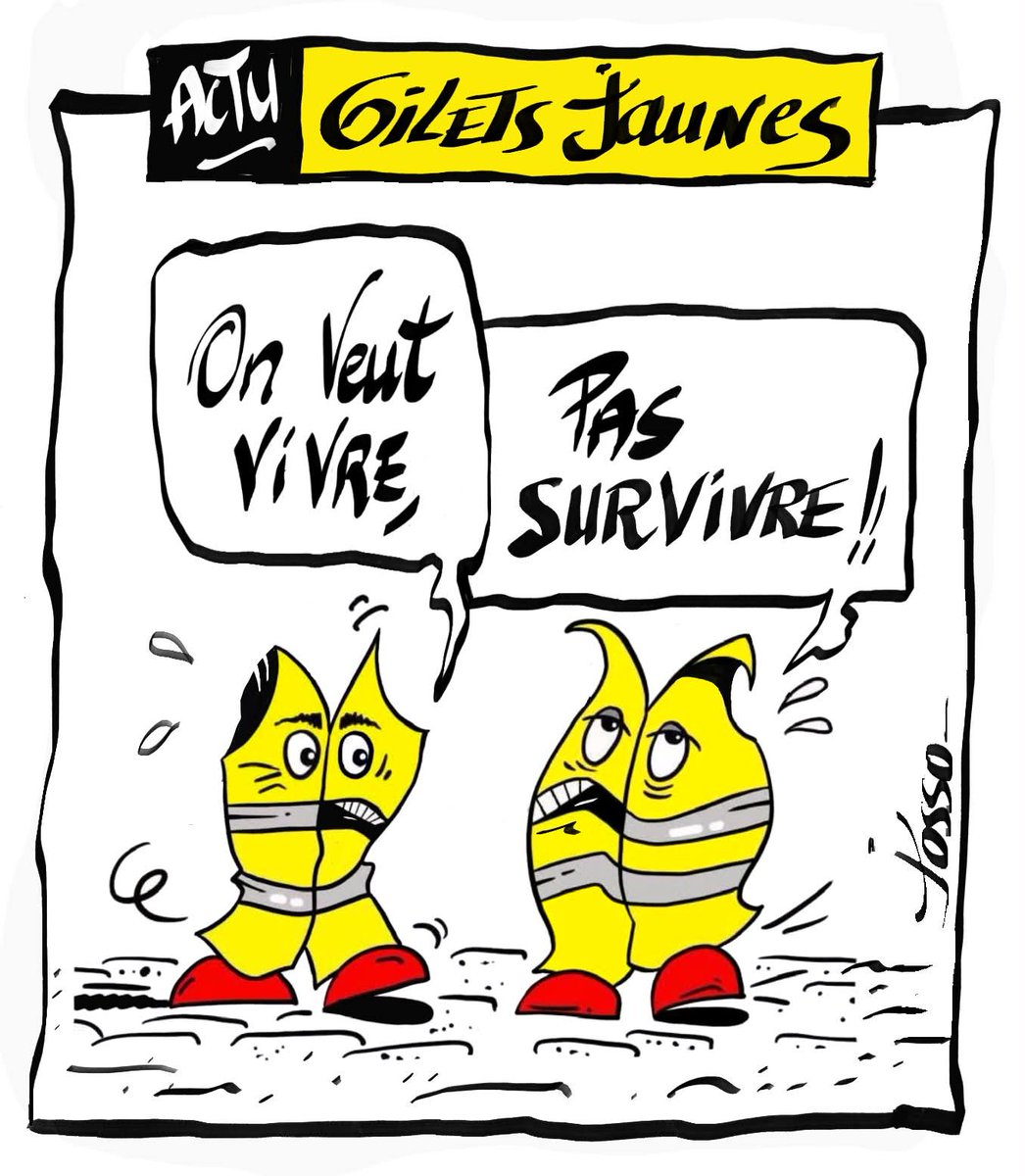jocelynjosso's tweet photo. 🇲🇫 Dessin Actualité 🌿Jocelyn Josso
📚 #français #giletsjaunes 
👉 #colere #dessindepressedujour
👉 #manifestations https://t.co/17JtInLrQ2
