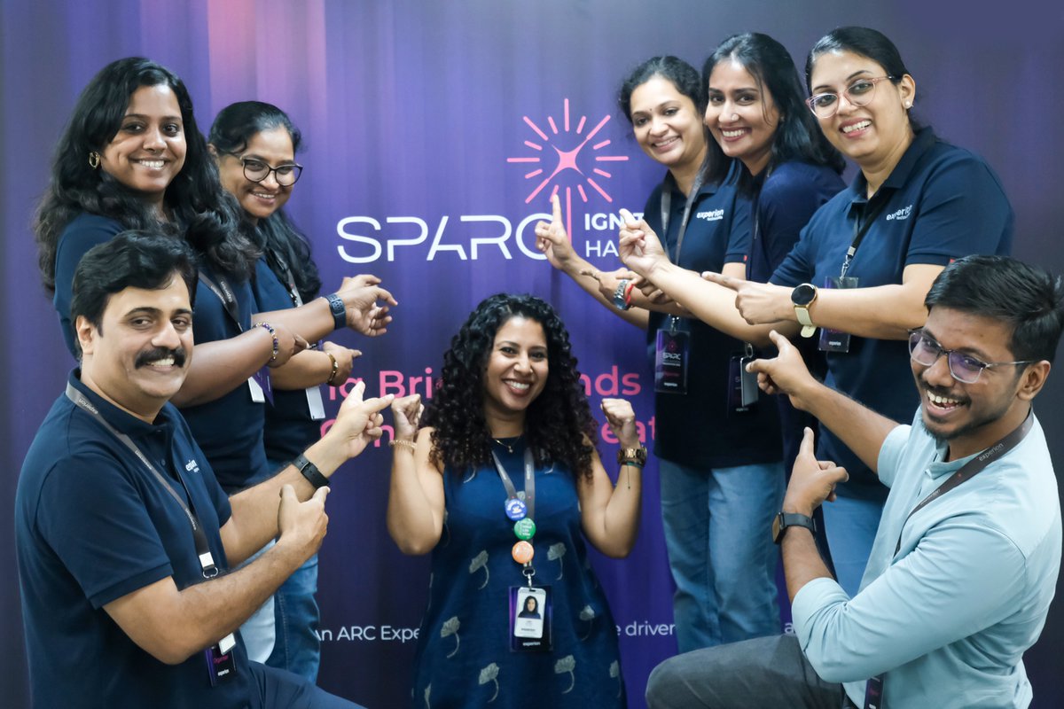 experionglobal's tweet photo. That’s a wrap on SPARC Hackathon 2026! ✨
20 teams. Two days. Countless ideas brought to life with ARC Forge.
A celebration of AI-native engineering, bold ideas, and the spirit of our Experionites.
A big thank you to our teams, mentors, and judges!
#SPARCHackathon #ARCForge https://t.co/xp3thAebyS
