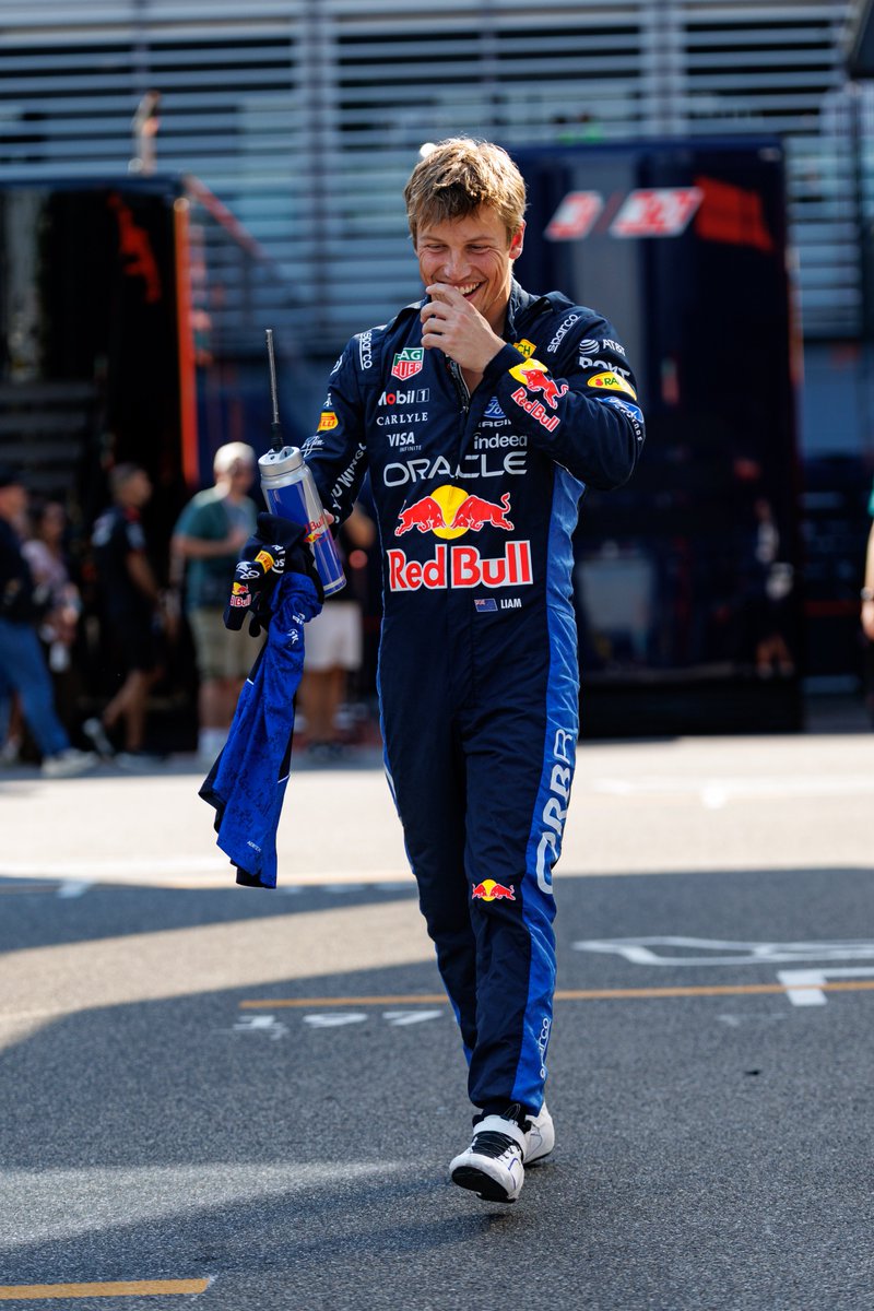 F1's tweet photo. Impressive performances from @LiamLawson30 since stepping in at Red Bull Racing 😮‍💨✨

#F1 https://t.co/qp4GKDvxQO