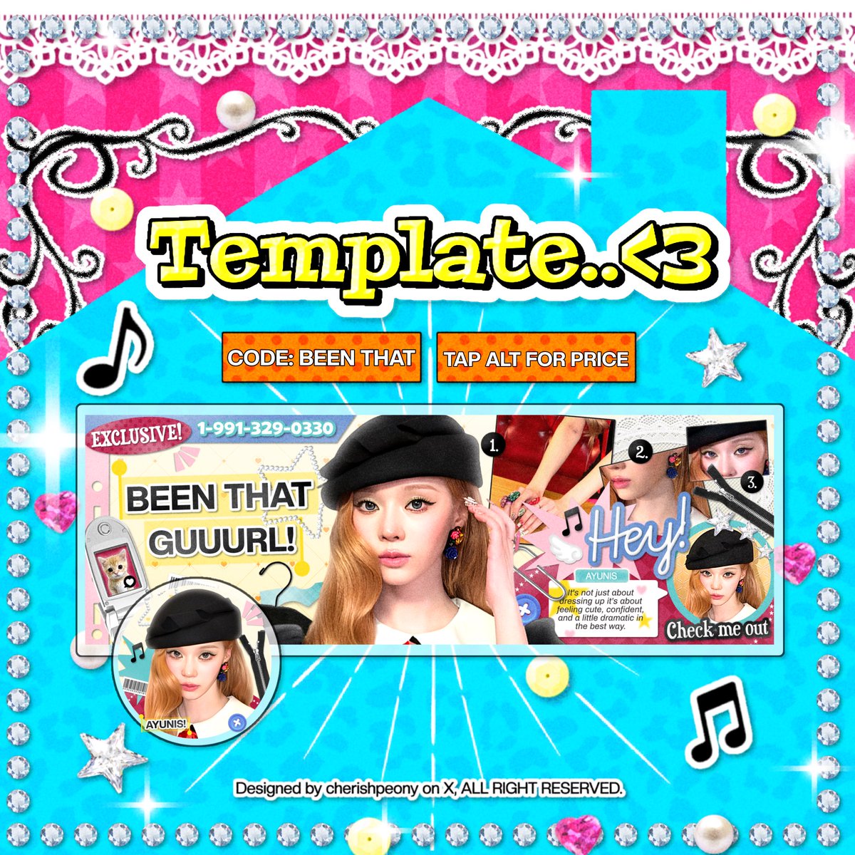 CherishPeony's tweet photo. Help repost ya, thanks! 🩷
#zonauang 

Hi, Audrey mau clearance sale 2 template layout designed IPV di bawah ini due to BU ada keperluan mendesak. Harganya 160k/each. Suitable buat muse 2D/3D &amp; bisa include tutorial juga. Yuk yang mau adopt boleh sung DM okayy. :-3 https://t.co/gufXyJjGWq