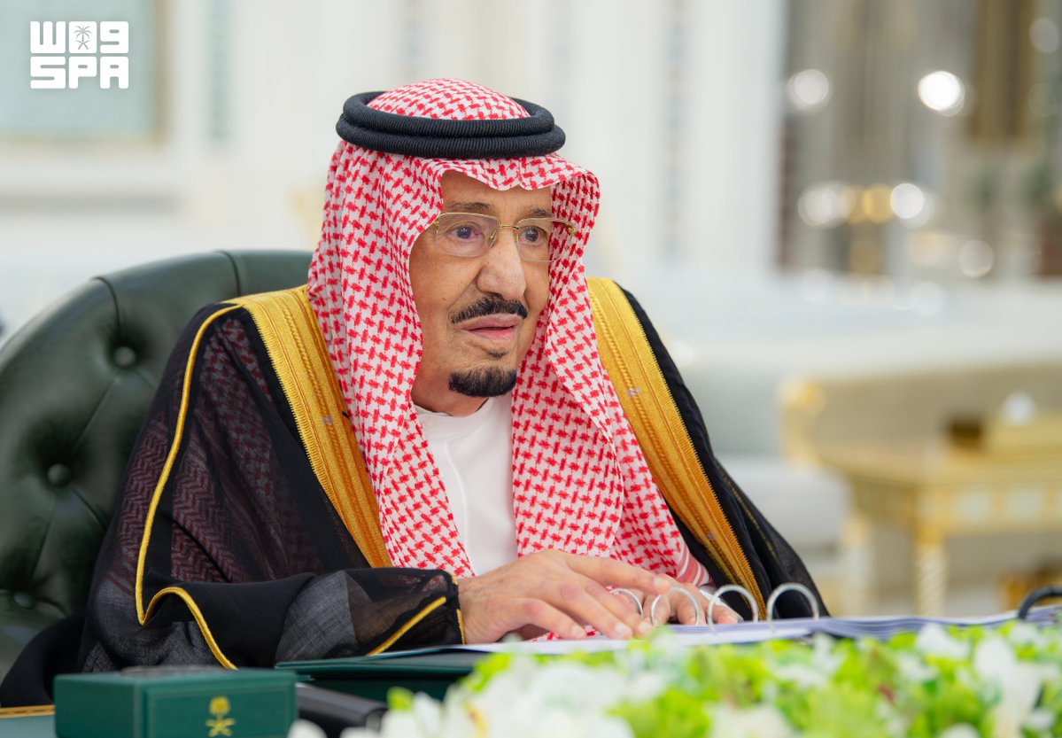 spagov's tweet photo. #خادم_الحرمين_الشريفين يرأس جلسة #مجلس_الوزراء في جدة.
#واس https://t.co/QRB9V2nP3x