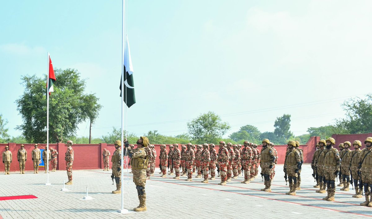 PakistanFauj's tweet photo. #ISPR Press Release

The 9th edition of Pakistan-Russia Joint Exercise Druzhba-IX and the 2nd edition of Pakistan-Oman Joint Exercise Washaq Al Jabal-II (Mountain Lynx-II) commenced today at Cherat and the National Counter Terrorism Centre (NCTC), Pabbi, respectively.

The two-week exercises bring together contingents from Pakistan Army and their counterparts from the Russian Army and the Royal Army of Oman to share operational experience, refine counter-terrorism drills, procedures and enhance interoperability.

Through joint training and the exchange of best practices, the participating forces will hone their combat skills and tactical expertise while further strengthening bilateral defence cooperation.