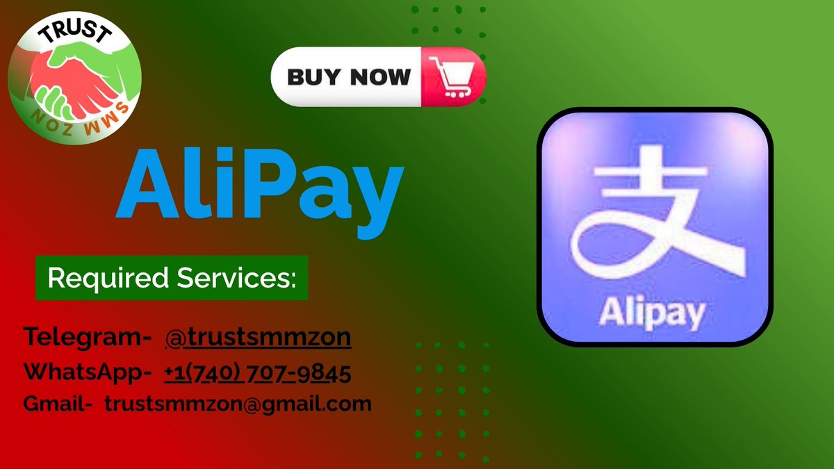 BadgettCan78218's tweet photo. Buy Verified AliPay Accounts: What to Know About Third-Party Sellers

Required Services:
Telegram-  @trustsmmzon
WhatsApp-  +1(740) 707-9845
Gmail-  trustsmmzon@gmail.com

#Ireland #singapur #Denmark #Kenya #Germany #Sweden #Italy #Isrile #Norway #canada #England #USA #UK https://t.co/bw6Qio7ajt