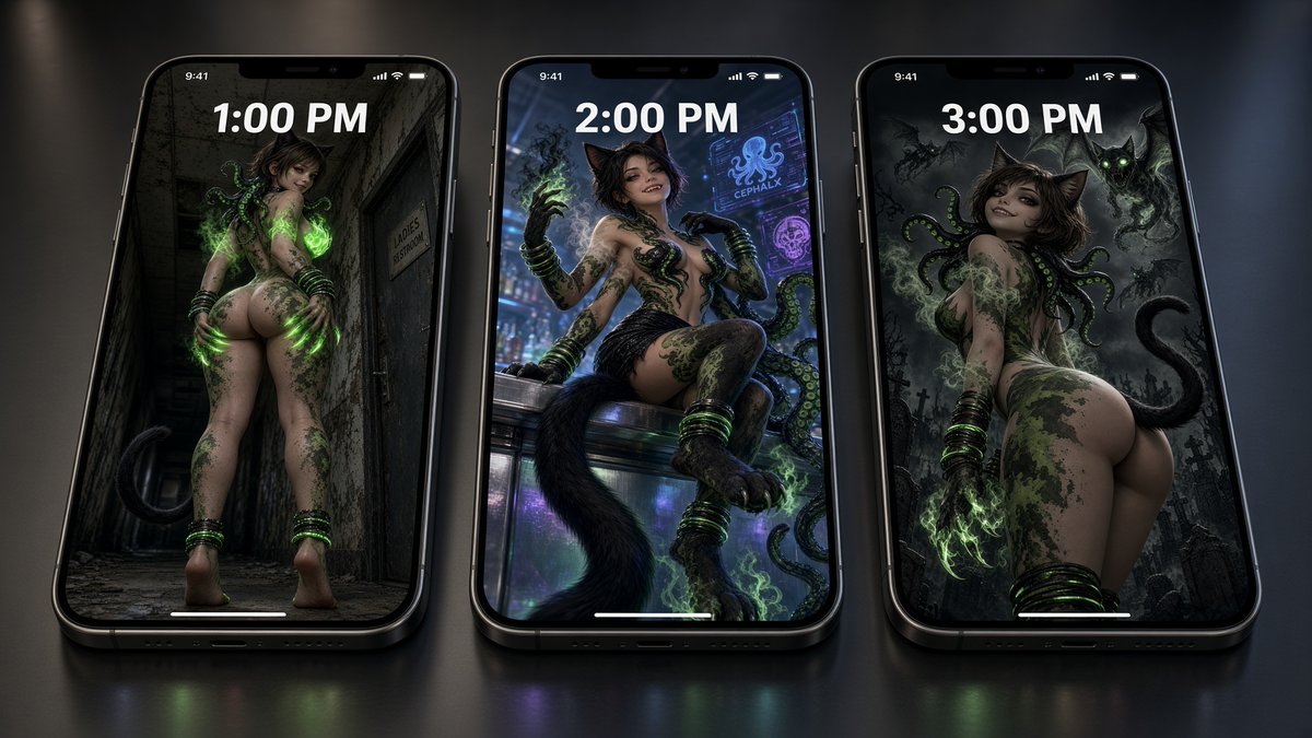 Shadoweir's tweet photo. A tribute to @ScreenGirlsNet ... an indispensable Artist that keeps all of our phonescreens vibrant and flashy.
Here's the Demon Ani version:
#screengirls #DemonAni #CatGirls
(profile in the Comments below! โฌ๏ธโฌ๏ธโฌ๏ธ) https://t.co/SvocYJlGlm