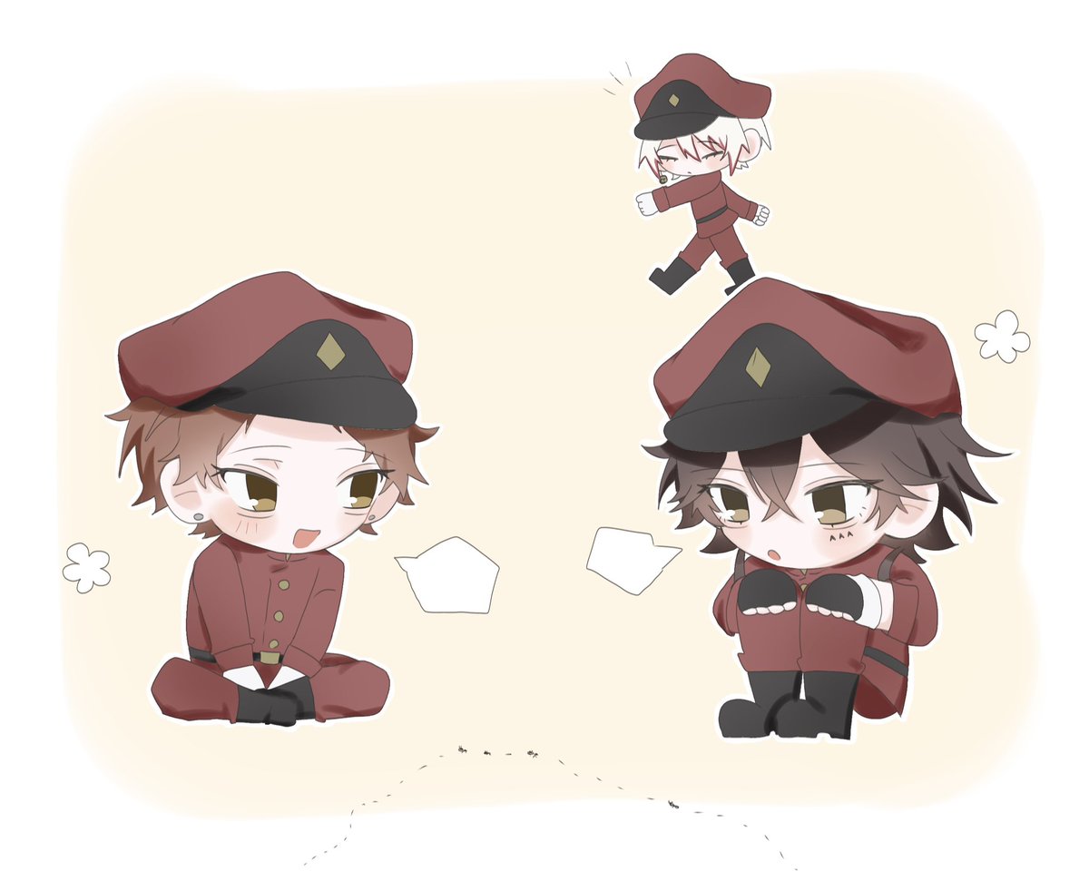 Mx_l76's tweet photo. 🩹と🍮の2人時間は平和そうで好き🐜 https://t.co/5jL9aVFEdr