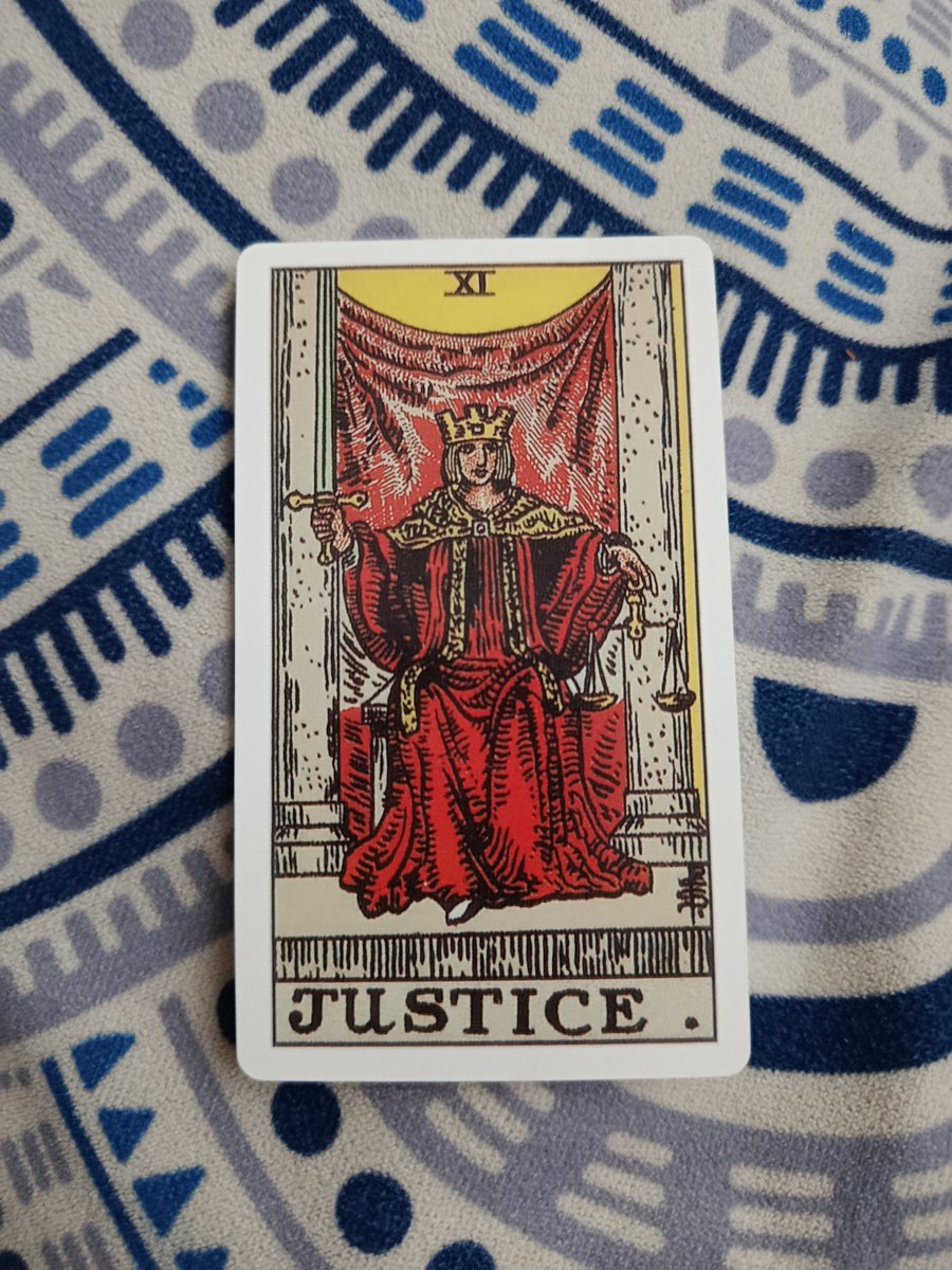 Iam_angelsz's tweet photo. Todo dia uma carta de tarot, a #thred
Carta de hoje "Justiça"
O que ela trás para nós? A justiça aborda como o próprio nome diz, uma energia justa, algo a ser feito possivelmente decisões a ser tomadas, aquelas decisões que só cabem a nós
Tenha paciência, observe com atenção https://t.co/yYoYUc0Mzf
