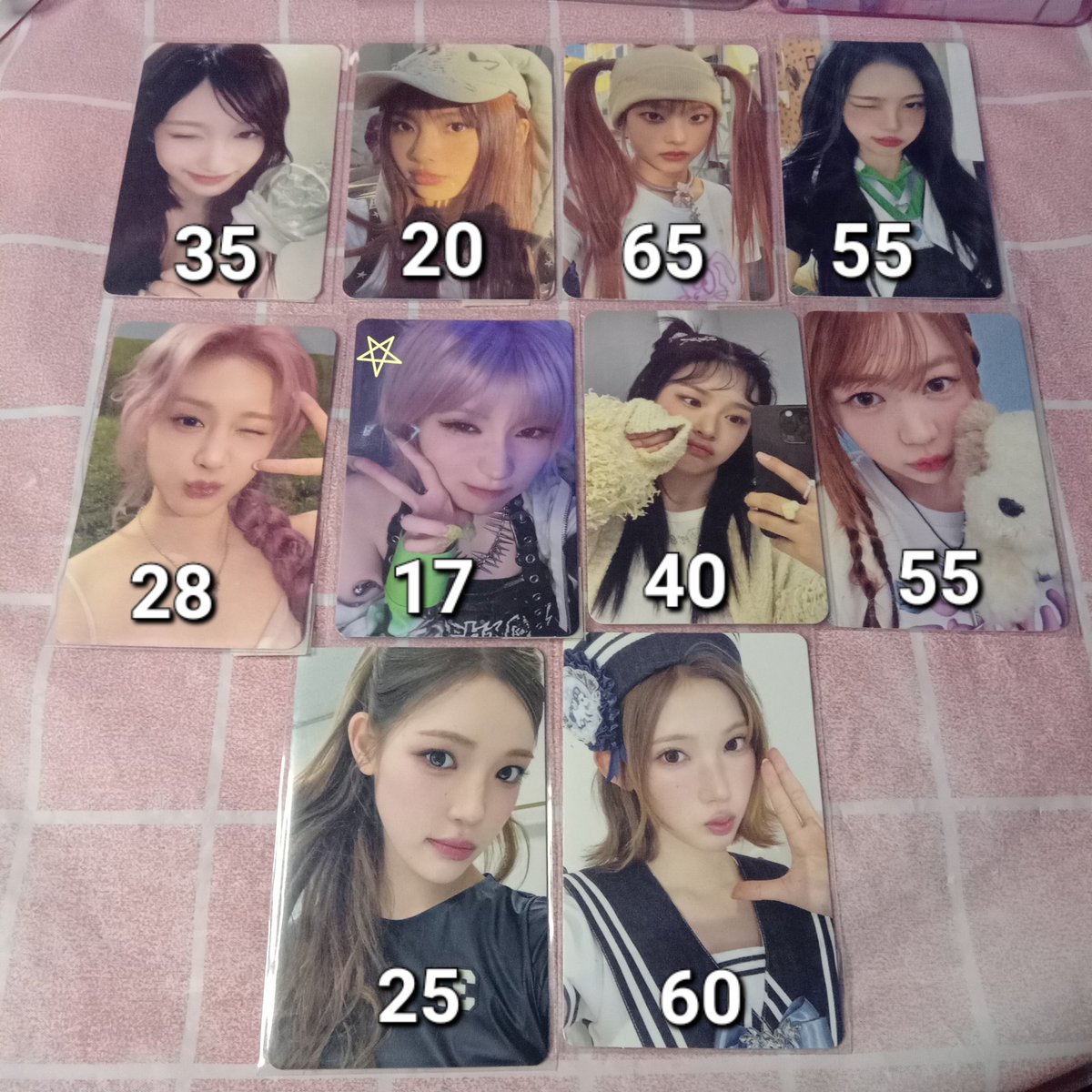 enaminuy's tweet photo. WTS | Want To Sell Photocard Official ready ina

Exc pack+adm 🍊
Avail keep with dp/split pay
No washing time buyyer
Rd kamar
⭐️=damage
Bisa tanya² di dm

t. Baby monster ive hearts2hearts nct nct dream cortis new jeans https://t.co/4eQostbdNg