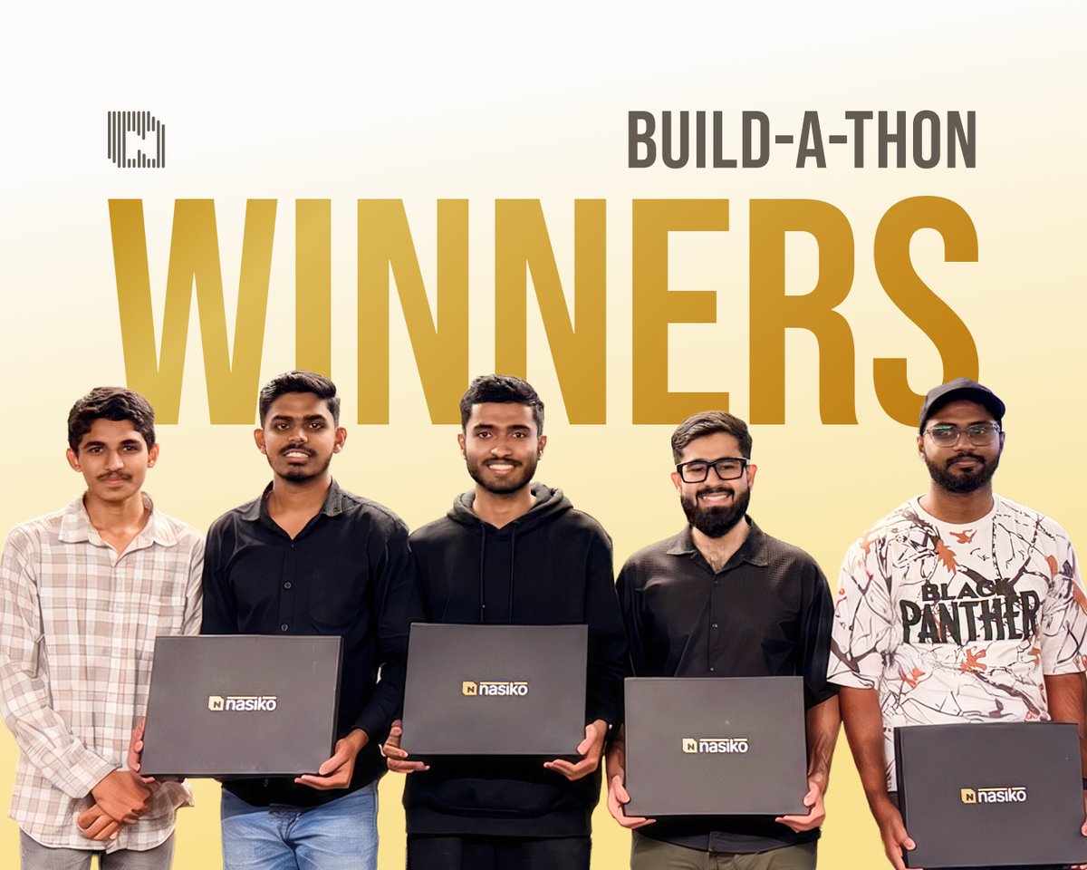 nasikolabs's tweet photo. BUILD. SHIP. WIN.

The Nasiko Build-A-Thon in Bengaluru brought together builders who turned ideas into working AI systems across agents, infrastructure, and orchestration.

🥇 Mohammad (Agent Honeypot)
🥈 Team Innovators (Grok Providers)
🥉 Mugundhan (DeepSeek Orchestration)

A huge shoutout to our winners for the *effort, creativity, and engineering* they put into building, testing, and shipping their solutions.

This is what we’re building toward at Nasiko: an open runtime for AI agents.

Build with what you already use. Run anywhere. See everything.