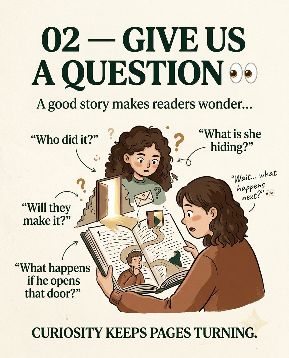 realPenEarn's tweet photo. 📖 What makes YOU keep reading? 👀
Some stories make you say:
“Just one more chapter…”
…and suddenly you've finished the whole thing. 
Maybe it's a character you can't stop thinking about.
Maybe there's a mystery you NEED answered
Maybe the plot keeps throwing surprises at you https://t.co/6oDWhO5FD1