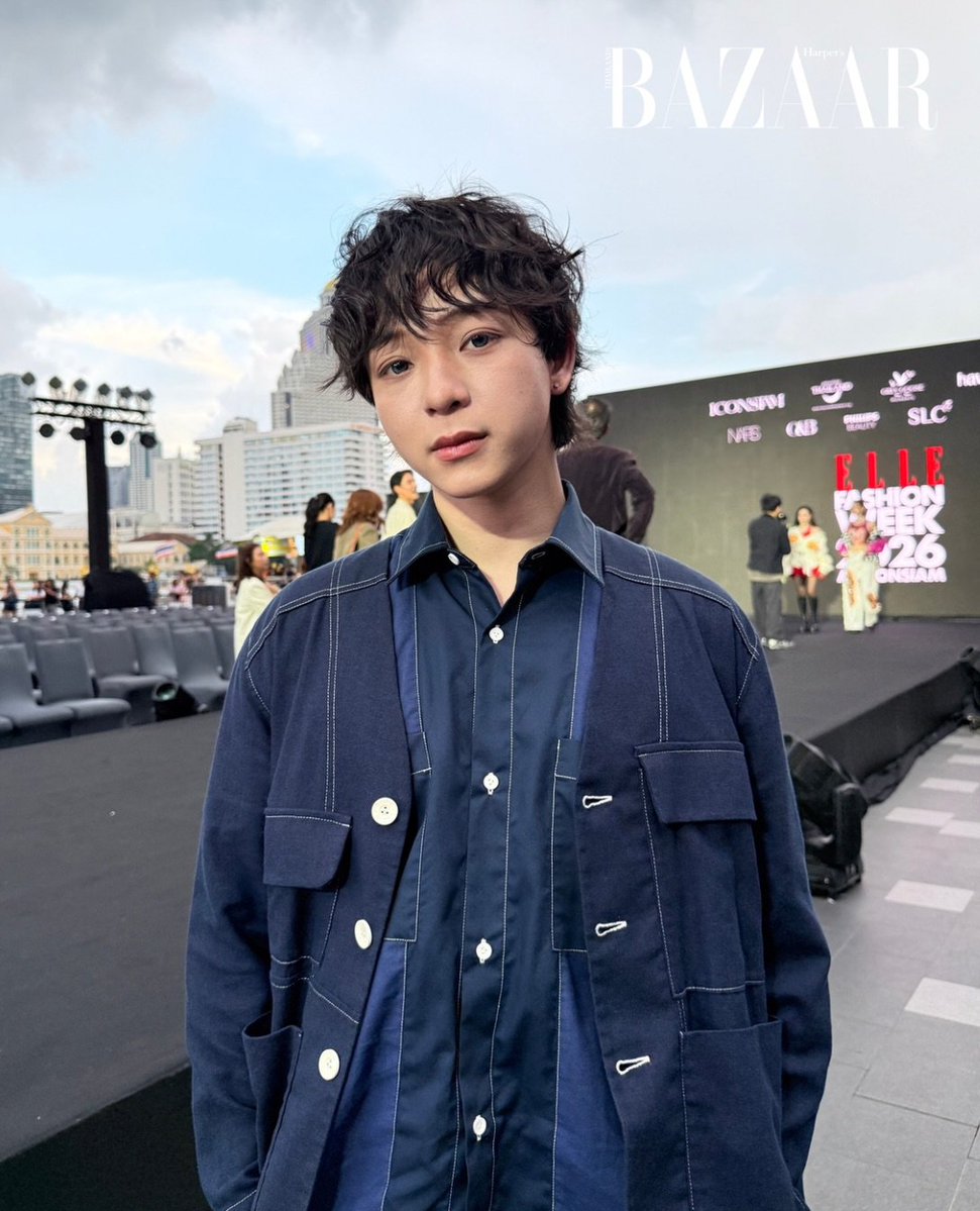 meen1310's tweet photo. The way he refers to himself by his name 🤏🏻🥰

Q: What does freedom mean to you in terms of fashion?
🏀 Personally, Bas thinks it's about preference. If you like a certain style, just dress that way 😊

#ELLEFashionWeek2026xBas
#บาสเด็กอ้วนที่แท้จริง
https://t.co/ruKyId2Jgg