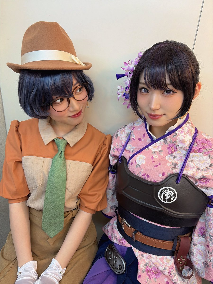 kawase_uta_0227's tweet photo. #舞台新サクラ大戦 
本日もありがとうございました❕
明日は休演日です〜

あさぎ役の夢莉ちゃん⚔️
舞台上での表情が本当に本当に素敵で、つい魅入ってしまう時があります😌 https://t.co/KOqlqlNnfw