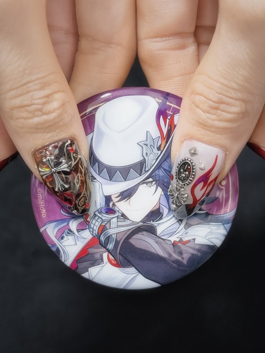aprillyc98's tweet photo. ナズさんの痛ネール🐺🔍

P4はネールのビデオです✨

Thx by/ ud_nail (ig)

#Ashveil
#honkaistarrail 
#不死途 
#崩壊スターレイル https://t.co/GMeSE9O3FF