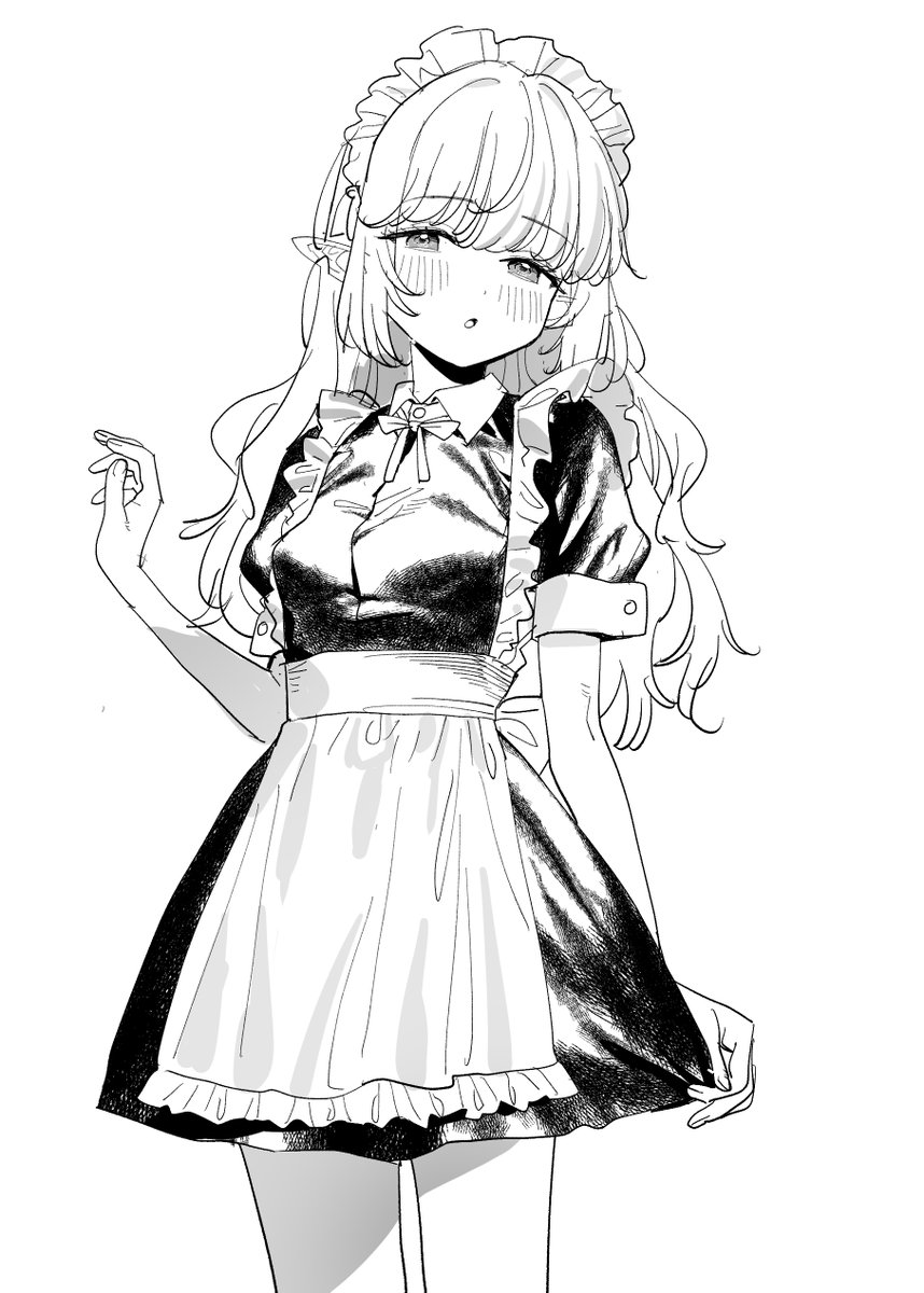 subachi__'s tweet photo. メイドエルフちゃん https://t.co/XLT92xiyL1