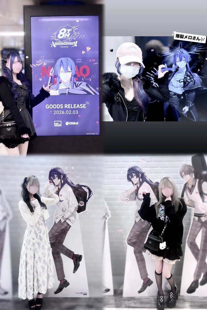 175_NyaG's tweet photo. パネルツーショ系⸌̟͂̋⸍̑⸜̑⸝͂ 写真撮られ慣れていない系おたくなため、ポーズの引き出しが少ない🆘🆘🆘 https://t.co/FAwg0YFFnF