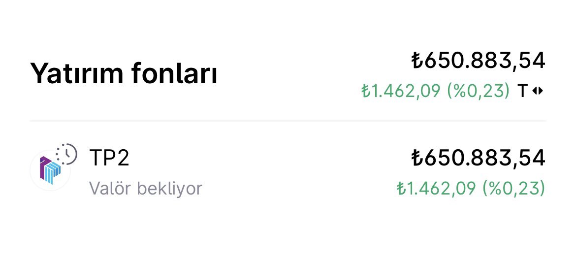 ekmekreissamet's tweet photo. Algı nedir nasıl yapılır ? Para piyasası fonu almışım param boşta durmasın diye 2 gün kalmış kazancı %0.23 normal mevduat getirisinden absürt bir fark yok neden insanlara yalan söylüyorsunuz ? Para piyasası fonuyla hisse senedi fonuyla bir tutmayın ! #spk @spkgovtr @Yilmaz_Ozdill https://t.co/gsodFyGb4f