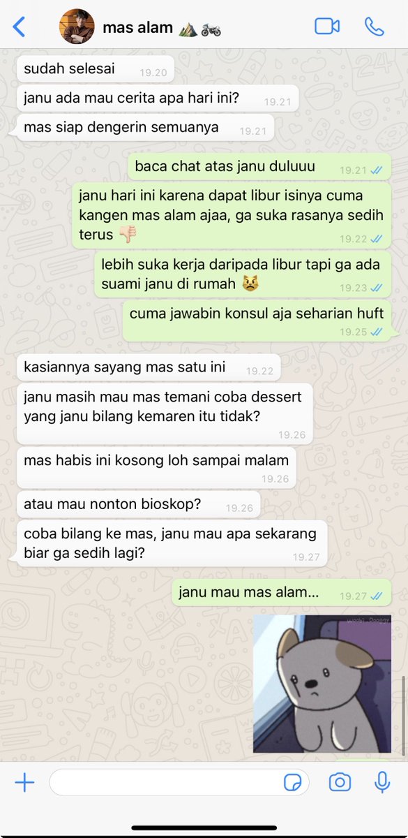 lertkosuemn's tweet photo. nih yang mau lihat janu manja janu kangen-kangenan ke mas alam (walau keganggu konsulan di akhir) https://t.co/9f4cxj3nYI