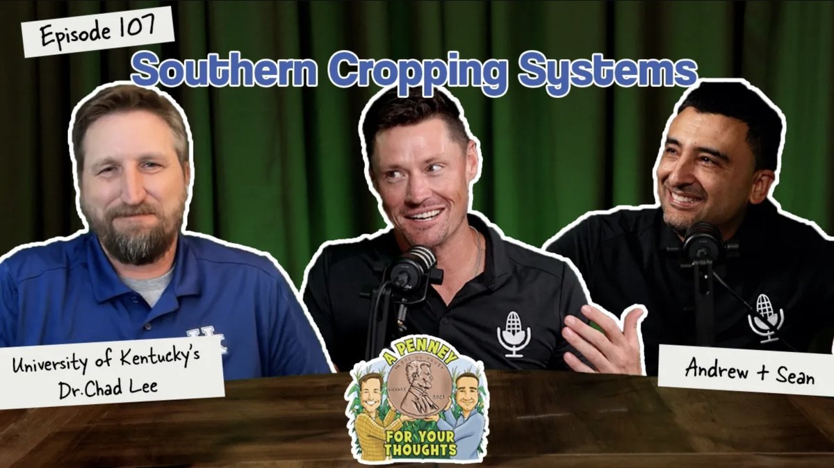 PenneyPodcast's tweet photo. Are cover crops a practical solution for managing ground that produces bourbon-quality corn? They sure are.

Hear from University of Kentucky’s Dr. Chad Lee on cover crops, nitrogen, soil health and bourbon production.

🔗 https://t.co/jUyHDs4EY8 
🎙️@kentuckycrops https://t.co/liPKZImn32