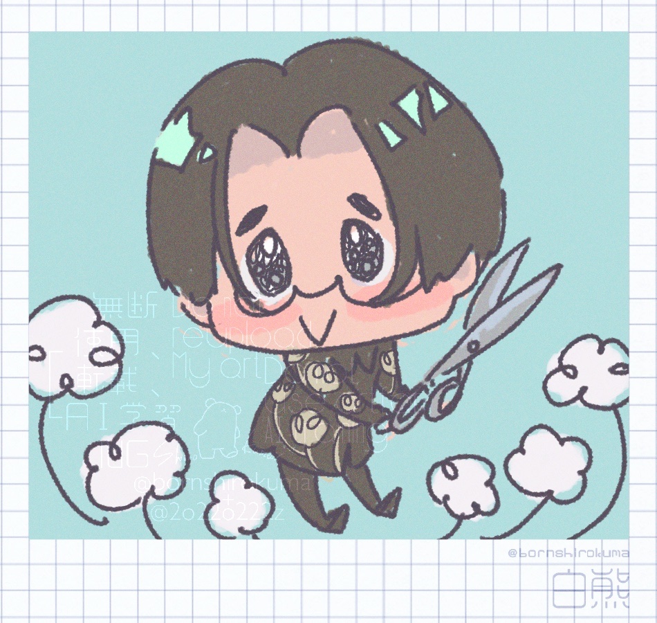 bornshirokuma's tweet photo. ？？？「みんなは、おはななんだよ！」

 #アナタが描く2頭身ステルスがみたい https://t.co/i6G8MZD9cP