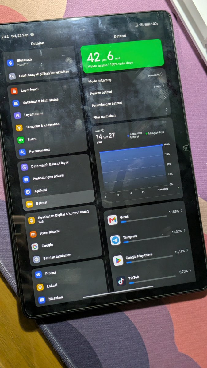 vaahimsa's tweet photo. wts
Redmi Pad SE 11
6/128 GB Graphite grey, tab ini dipakai buat gambar sama nonton aja,
alasan dijualnya karena mau upgrade device
include:
- box
- charger
- case
price? dm
#zonauang #wts #wtb #tab #tablet #redmipad https://t.co/0aYL3oEapY