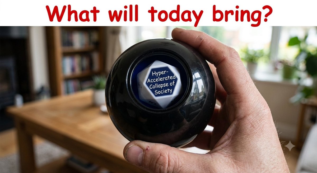 MiguelDante's tweet photo. Oh, Magic Eight Ball, what does the future bring? https://t.co/hmrlW7RpVZ