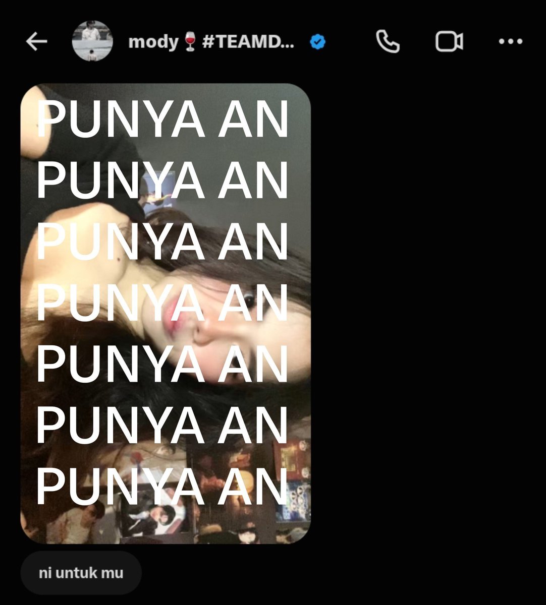 spiderliam's tweet photo. POST ULANG KARNA TADI SALAHH KDANBSBABS bte makasih udah selalu cantik ya, aku kecup nanti @ellnmody 🤤💗❤ https://t.co/JkwnOupvNt