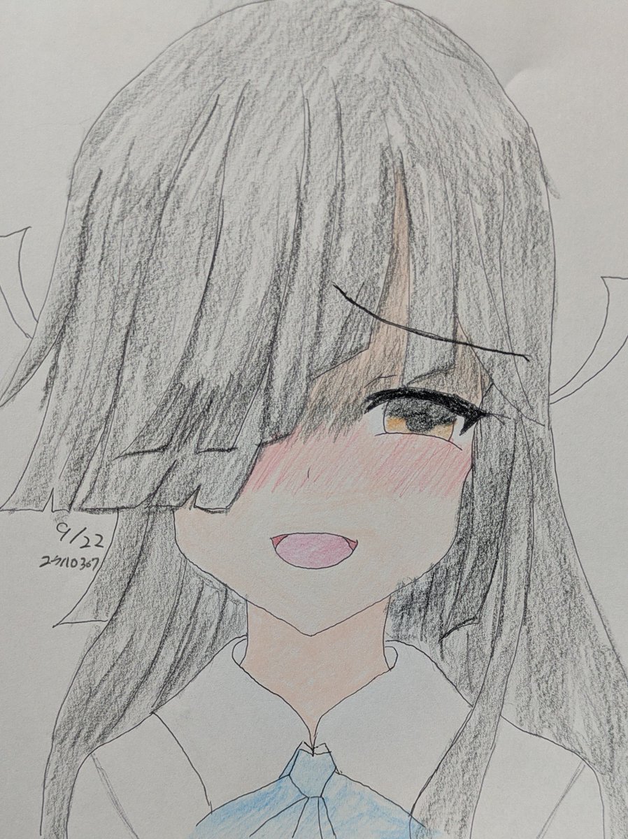 0307yu_ha's tweet photo. #艦これ版深夜の真剣お絵描き60分一本勝負
#艦これ版真剣お絵描き60分一本勝負_20260922
見ています…
#艦これ　#早霜 https://t.co/DMqICKutqX