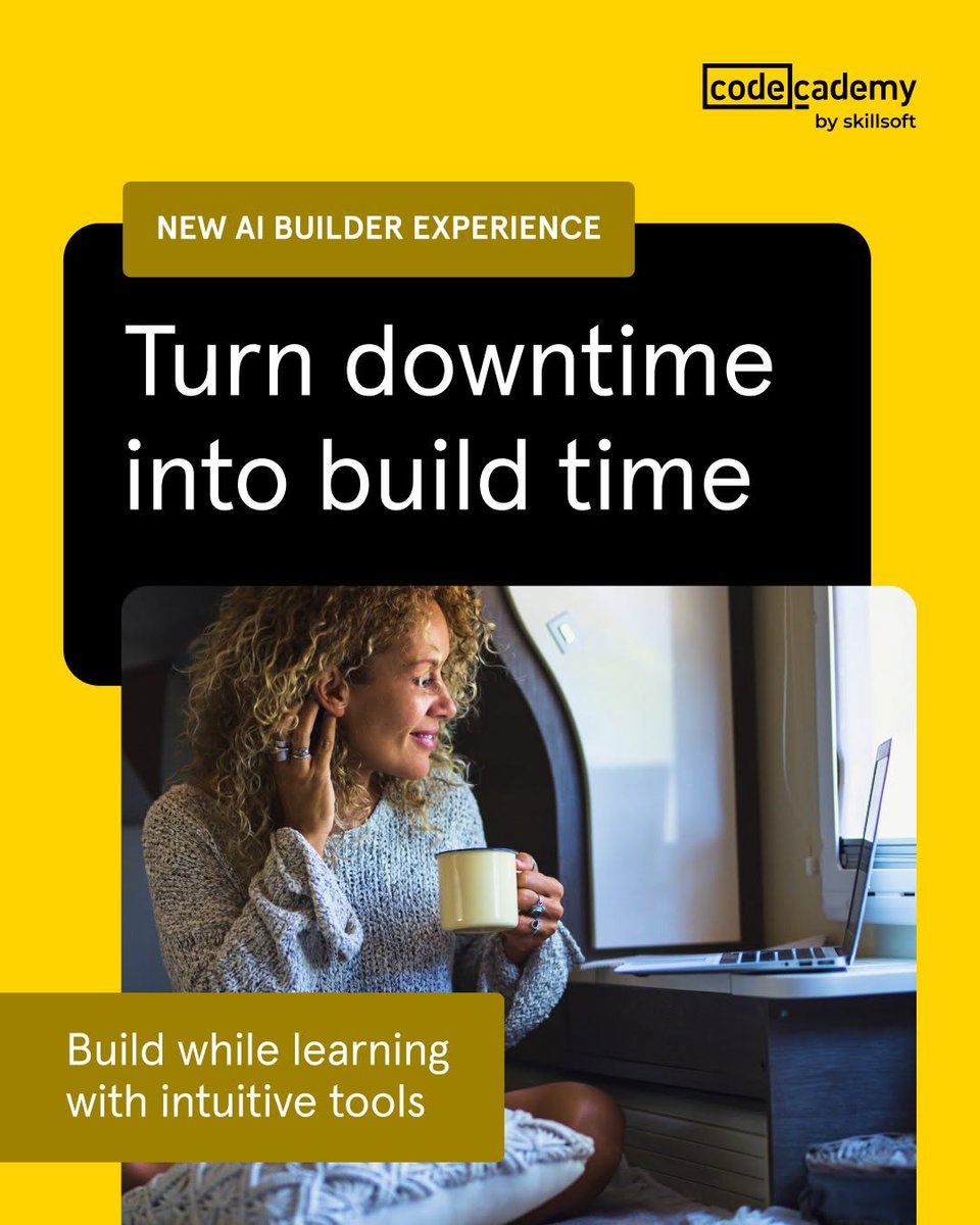 360201129Www's tweet photo. Interested in boosting your creativity? Generate working prototypes in moments and see your skills grow in real-time with our new hands-on, highly-customizable learning experience.

Discover the AI Builder at the link in our bio. https://t.co/UVOsJEExQ0