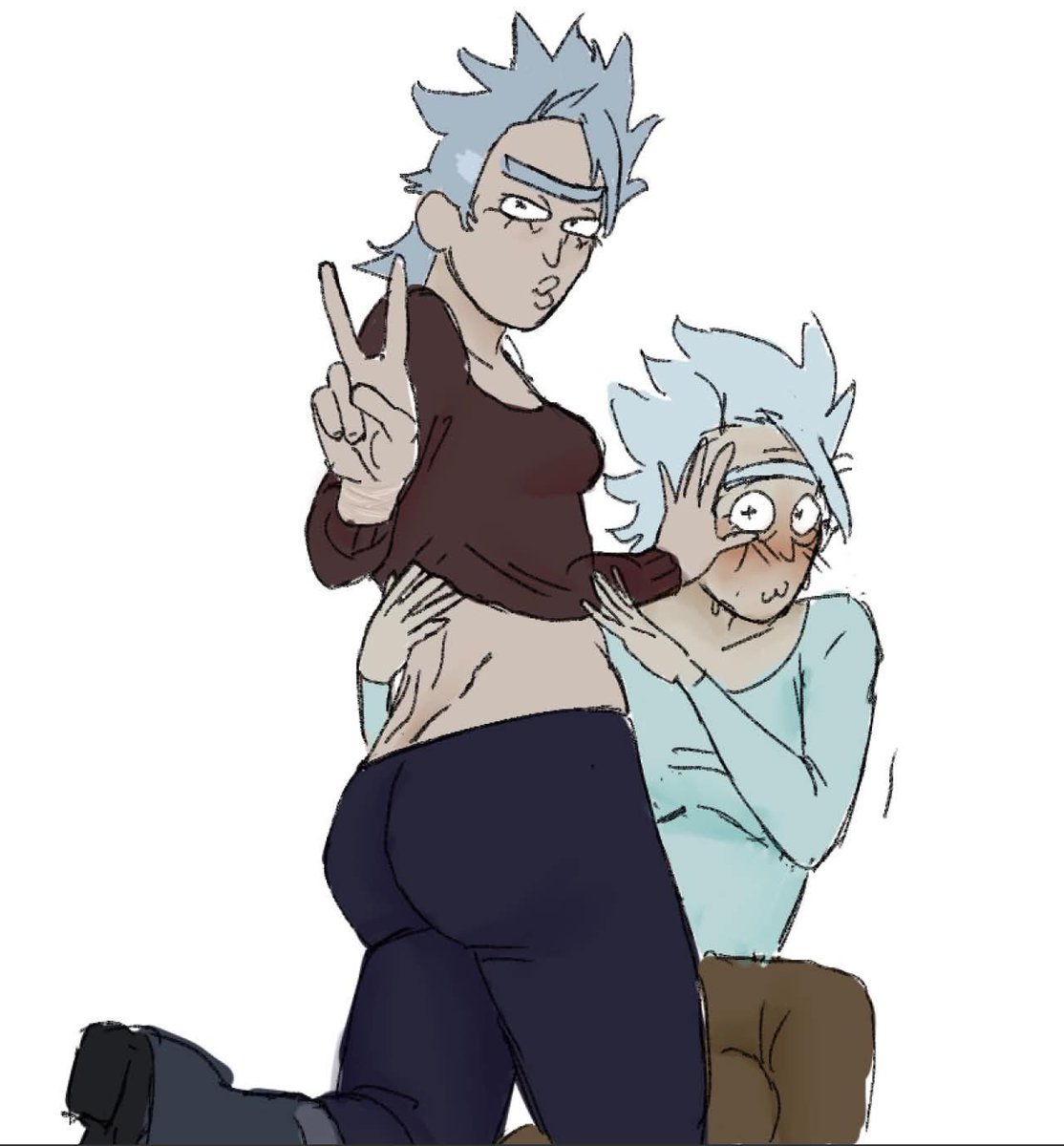vegetism_'s tweet photo. prickcest yuri anyone? https://t.co/mjDzP9zj5i