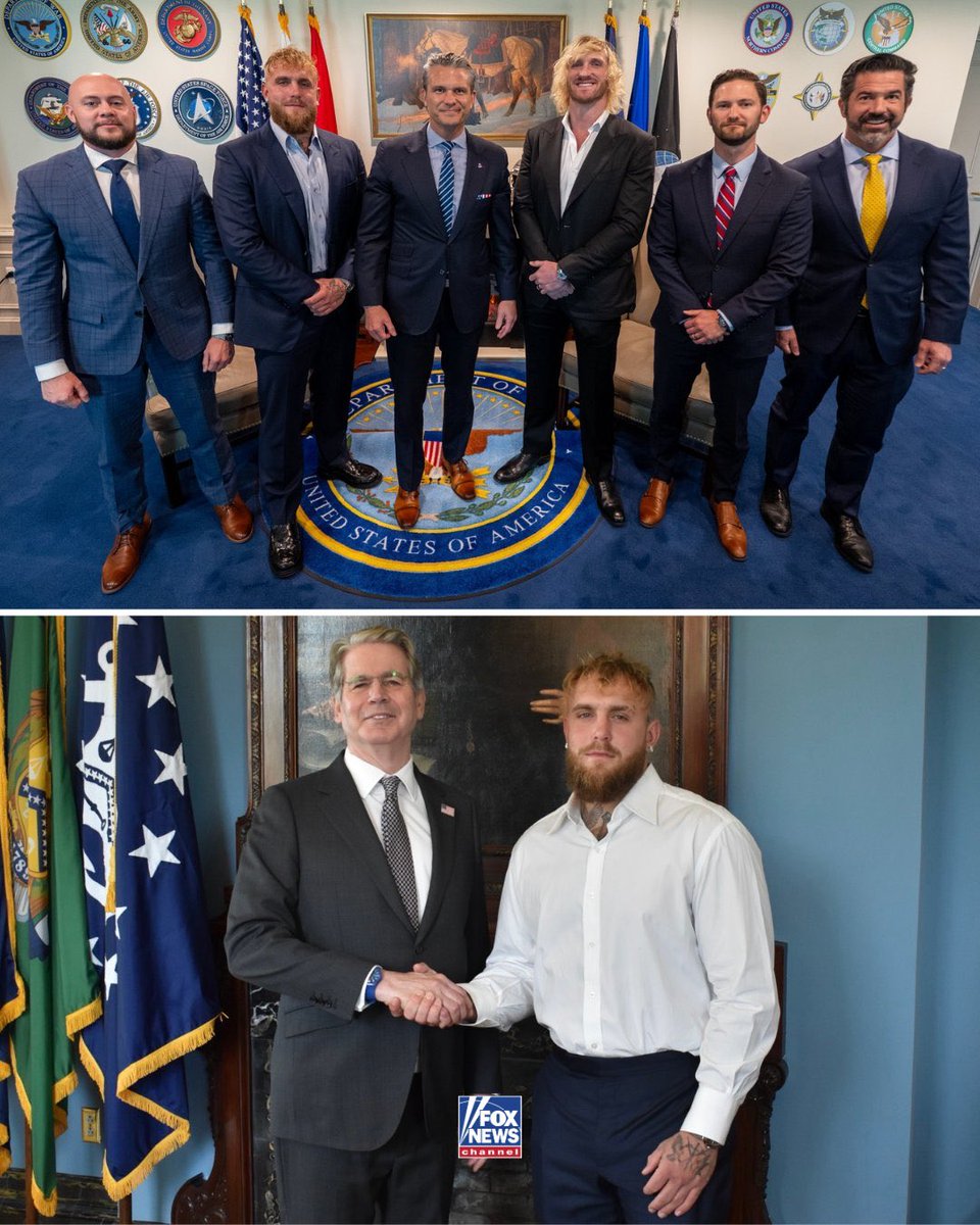 CalvinKleiofd's tweet photo. Washington doesn’t belong to commentators. It doesn’t belong to celebrities. It doesn’t belong to politicians. It belongs to the American people.”

@jakepaul is firing back at critics after he and brother Logan visited Washington and met with senior Trump administration. https://t.co/UzZO8Y6D3l
