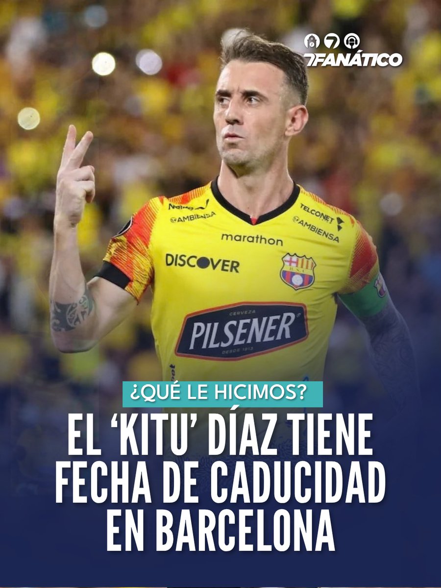 el_telegrafo's tweet photo. #Fanático | ¿El último baile? Barcelona SC prepara la despedida del ‘Kitu’ Díaz. #LéaloEnET: https://t.co/ma7OjfIKtL https://t.co/i2qjkiRfa2
