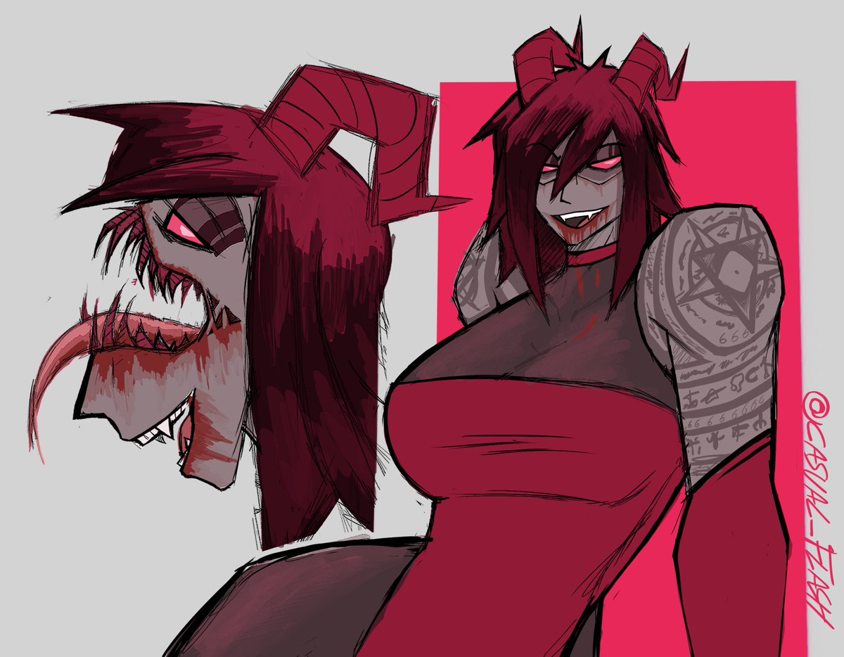 Casual_Flash's tweet photo. demon girl i designed https://t.co/dO4Im1Vod7