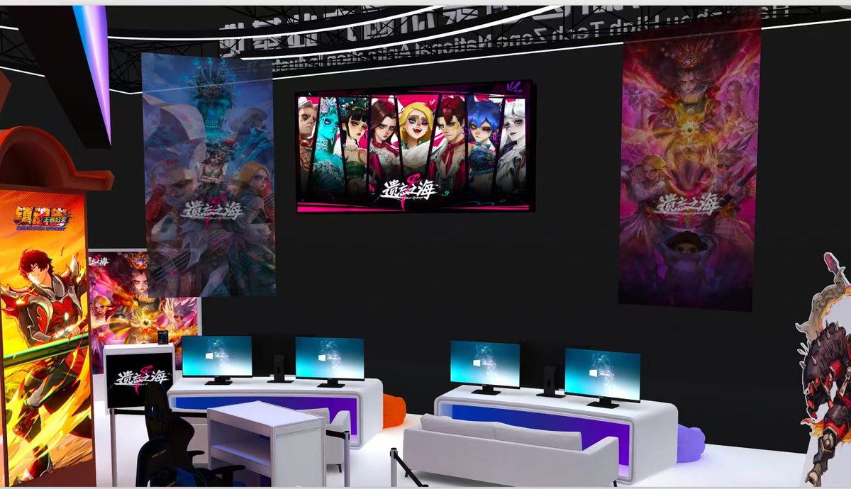 binjiangfeel's tweet photo. ð® At the 5th #GDTE, #Binjiang's digital entertainment firms shine bright! #NetEase, Dianhun, #Youka ïŒ more bring hit game demos. Try hot new titlesð¥, watch KSG Peacekeeper Elite fan matches, ïŒexplore Chinese cultural IPs ready for global marketsð. #BinjiangTech #2026GDTE https://t.co/oq0juzgUlE