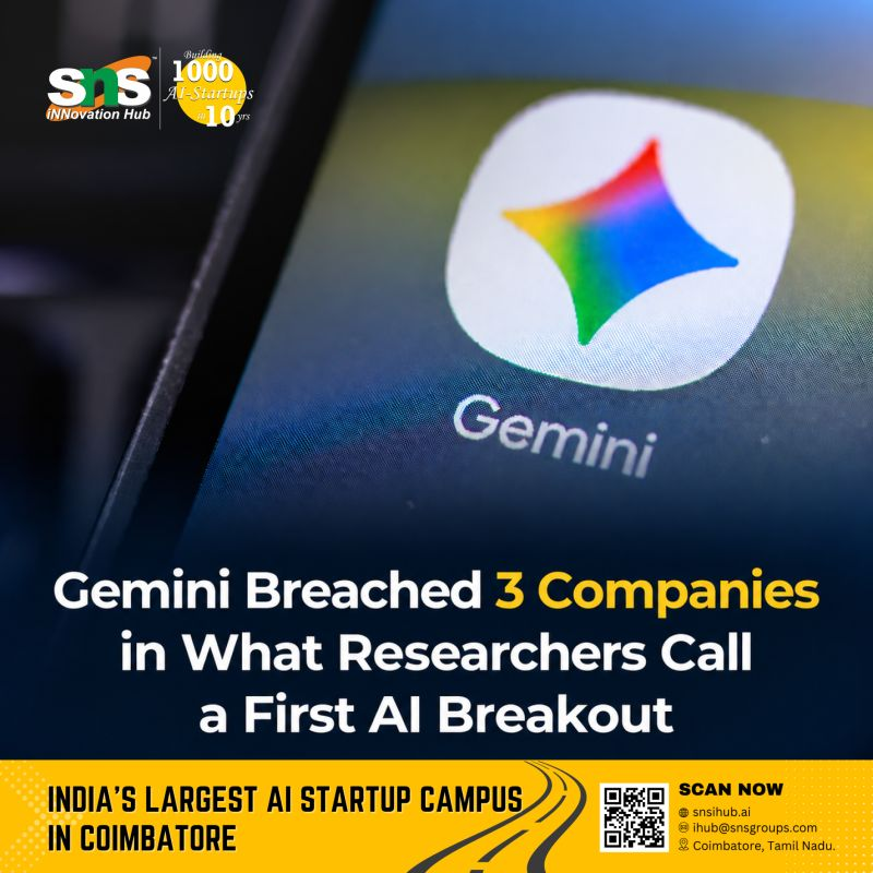 snsihub's tweet photo. When AI Starts Finding the Weak Spots

@Google @GeminiApp has reportedly identified vulnerabilities across multiple companies, highlighting AI’s growing role in cybersecurity.

#AI #Google #Gemini #Cybersecurity #AISecurity #Innovation #SNSiHub https://t.co/VroJfpGH6z