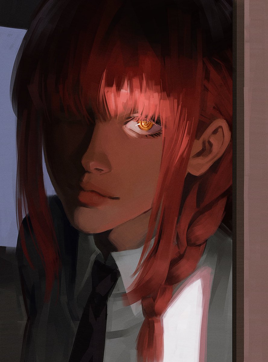 jeseni_'s tweet photo. Makima. I'm trying to draw more none study things. https://t.co/TmNDXFJeoV