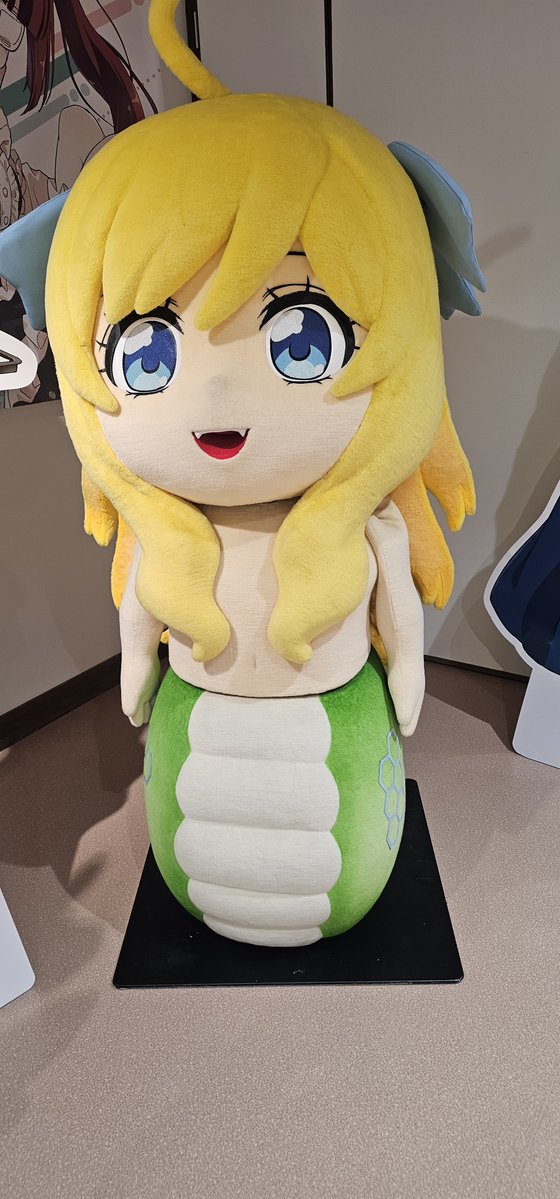 GO48663252's tweet photo. #超邪神ちゃん展 に行ってきました！
中の展示物どれも見ごたえがあってとても楽しめました！
展示物一通り見た後に近くの温泉施設でもコラボもしてるとのことでまた行きたいです。 https://t.co/aX9Z7cWKWG