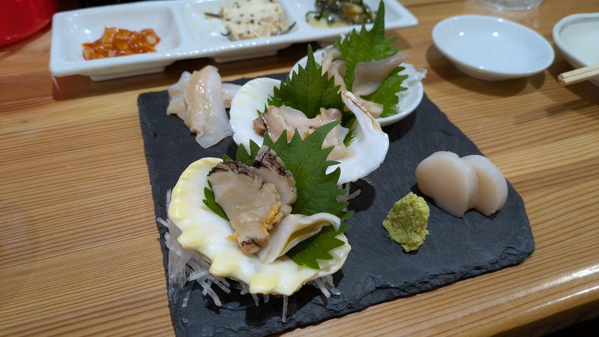 t4q4n's tweet photo. 貝美味かった〜 https://t.co/Bv5VUZDsgT