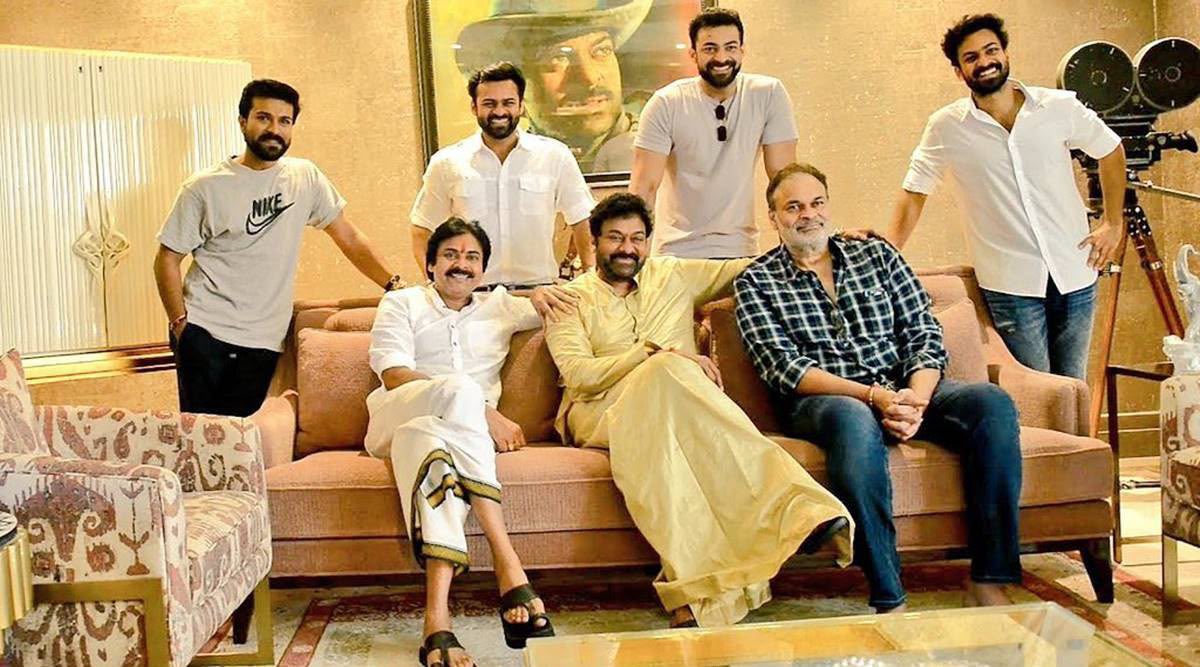 NagaBabuOffl's tweet photo. September 22nd, 1978 the day our lives changed forever. I still vividly remember sitting in Nellore, counting down the hours for Pranam Khareedu. That was the magical moment we stepped into the breathtaking world of cinema, watching my brother on the silver screen for the very first time. To witness Annayya up there was an unbelievable, awe inspiring feeling that words can barely capture. 
Thank you, Annayya, for being the eternal light of the Konidela clan and the foundational life force of our family. From that single screen in 1978 to ruling the hearts of millions, your journey remains our greatest pride. ❤️@KChiruTweets