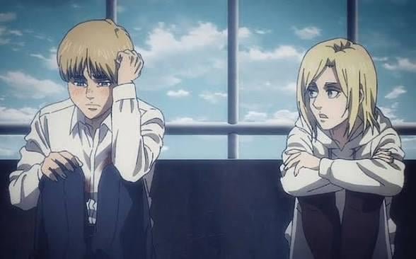 warrie2021's tweet photo. I don't understand, how did Armin suddenly develop feelings for Annie? https://t.co/bCKA2xt7fz