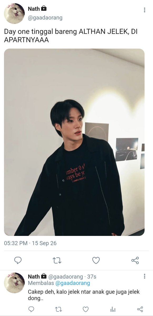 itsmenadia31's tweet photo. Nomin few tweets au.

— Althan x Nathan 

Muka cantik lo, gak gampang dilupain -Althan

Siapa juga yang mau nikah sama lo  ALTHAN JELEK -Nathan https://t.co/F1S1JP9PQ3